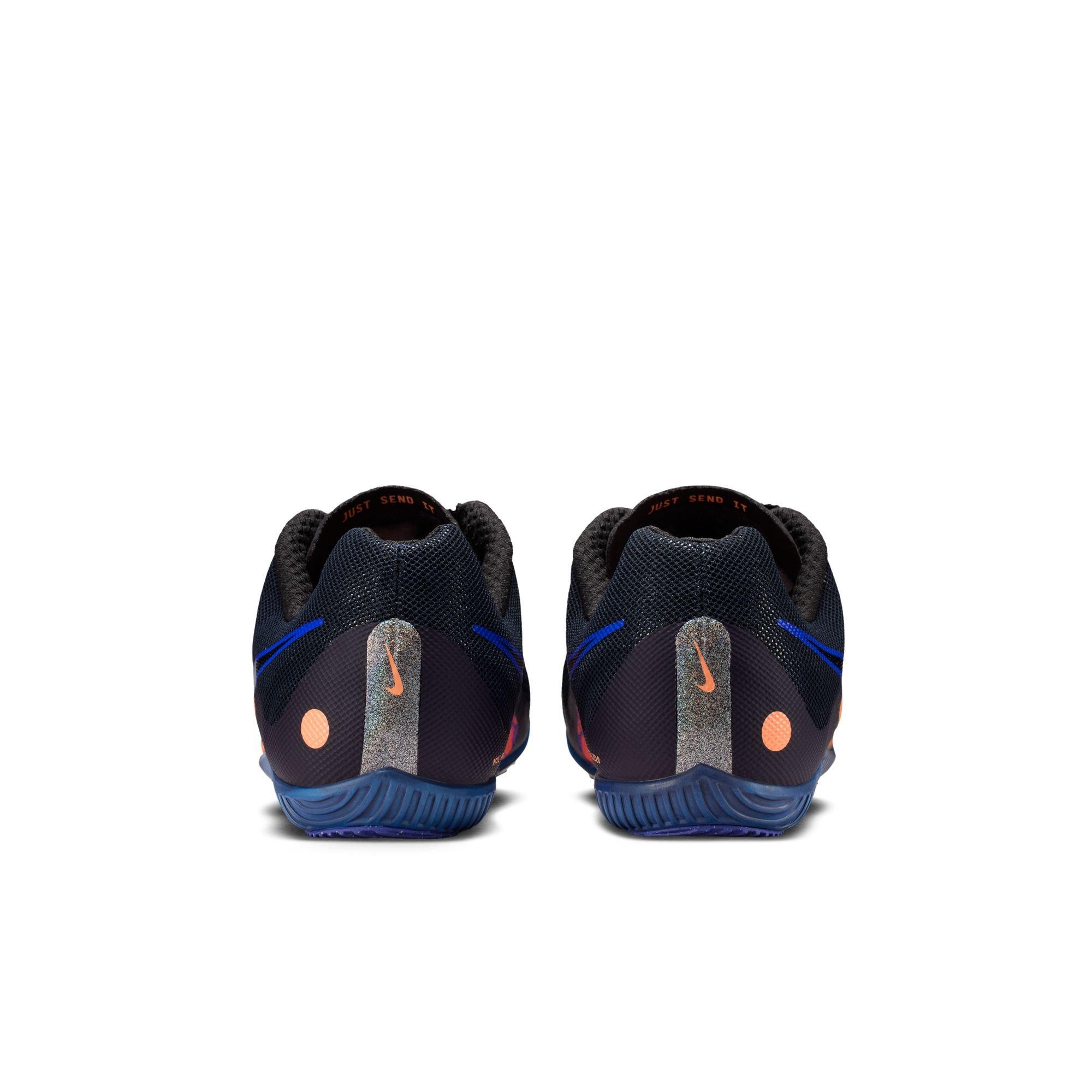 Nike Rival Multi GLAM Multi-Event "Dark Obsidian/Black/Orange Pulse" Unisex Track Spike - BLACK/ORANGE Thumbnail View 7