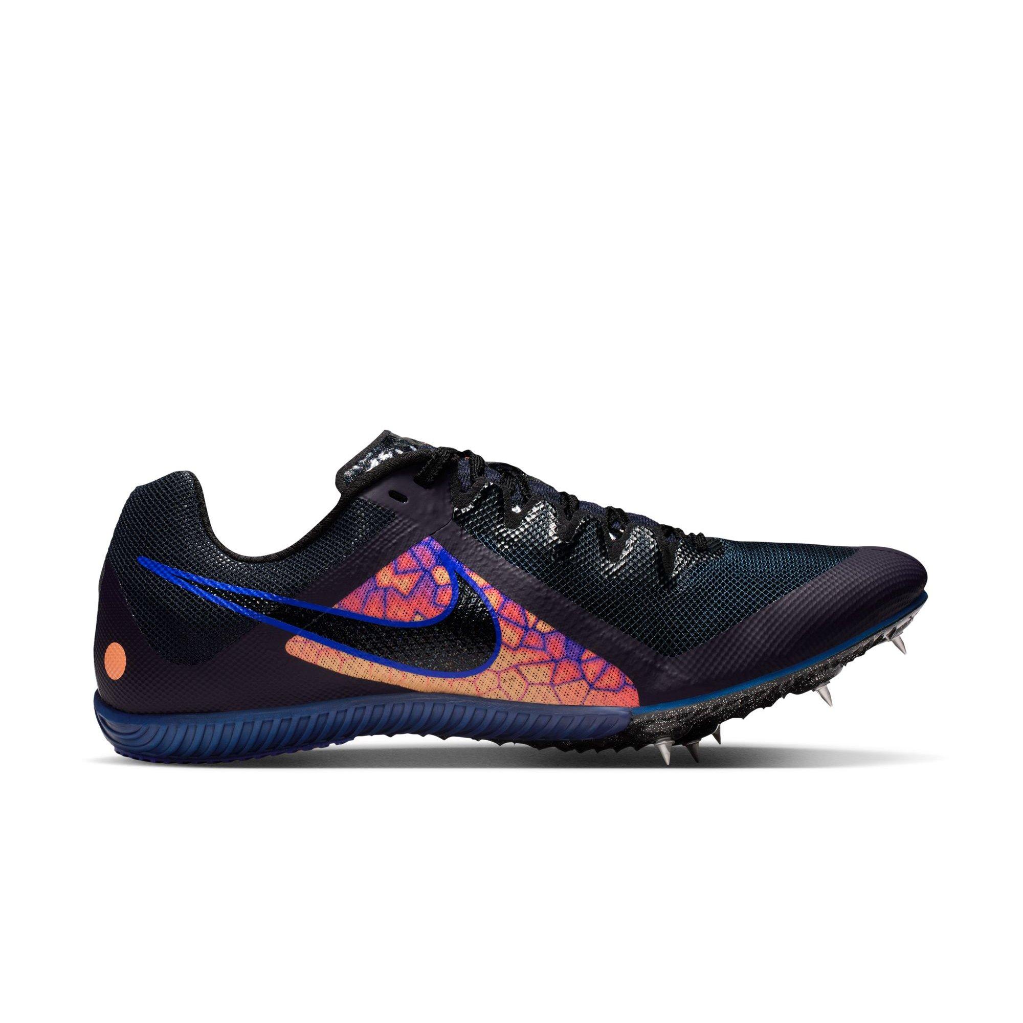 Nike Rival Multi GLAM Multi-Event "Dark Obsidian/Black/Orange Pulse" Unisex Track Spike - BLACK/ORANGE Thumbnail View 1
