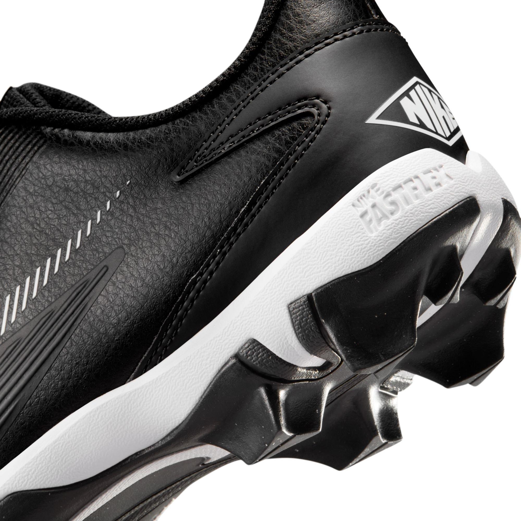 Nike Diamond Fly Keystone "Black/White/Anthracite" Men's Baseball Shoe - BLACK/WHITE Thumbnail View 12