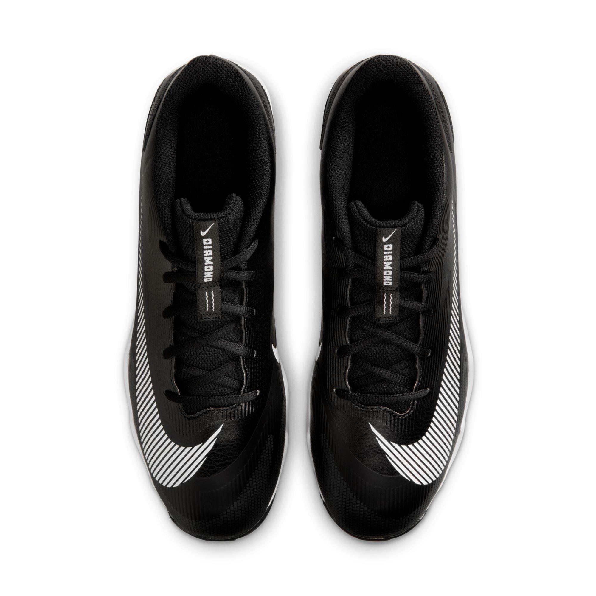 Nike Diamond Fly Keystone "Black/White/Anthracite" Men's Baseball Shoe - BLACK/WHITE Thumbnail View 6