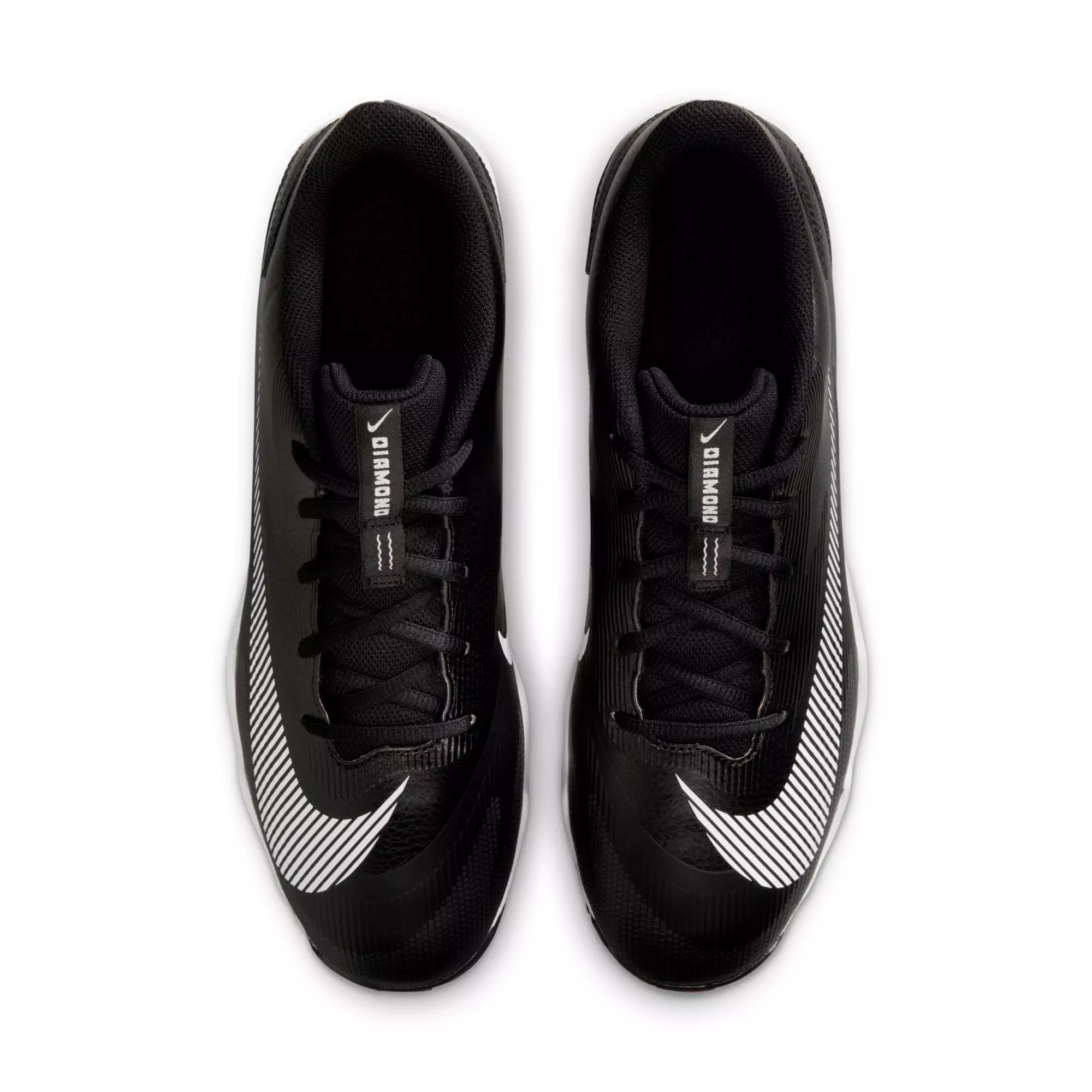 Nike Diamond Fly Keystone "Black/White/Anthracite" Men's Baseball Shoe - BLACK/WHITE
