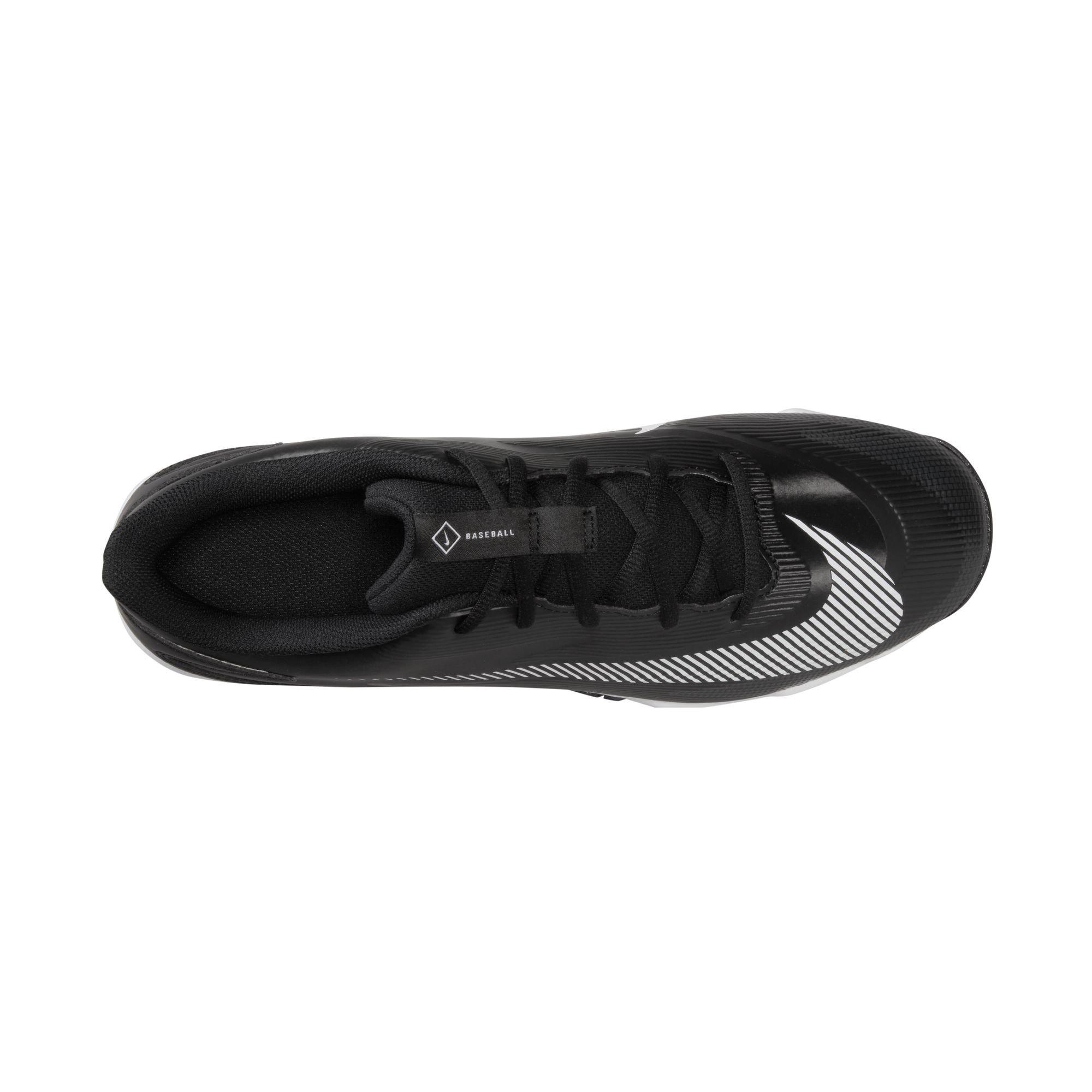 Nike Diamond Fly Keystone "Black/White/Anthracite" Men's Baseball Shoe - BLACK/WHITE Thumbnail View 8