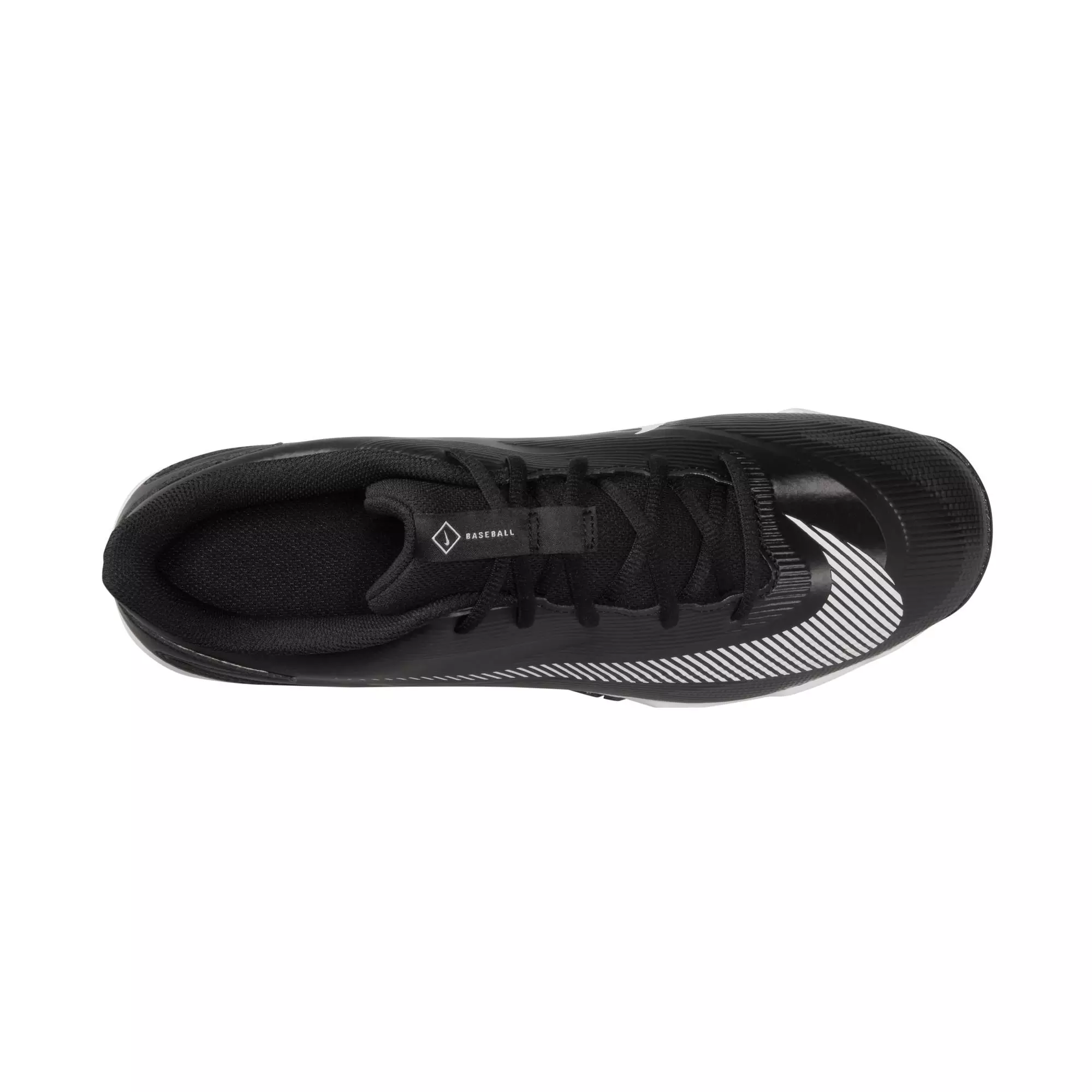 Nike Diamond Fly Keystone "Black/White/Anthracite" Men's Baseball Shoe - BLACK/WHITE