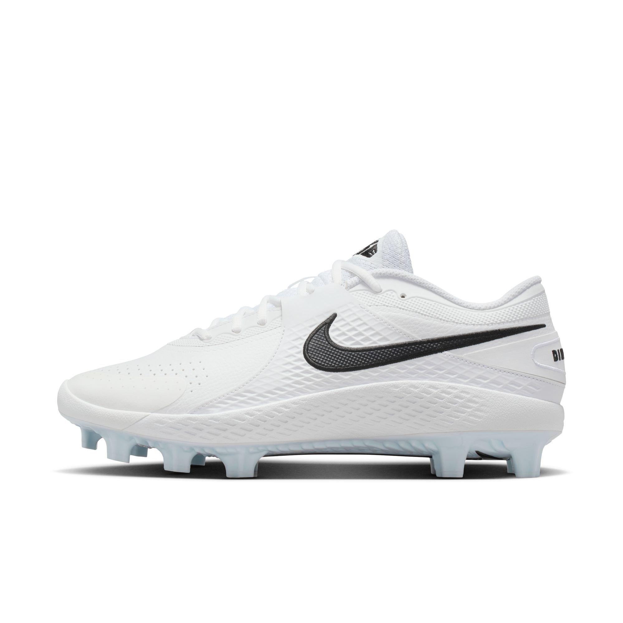 Nike Speed Varsity MCS "White/Black" Men's Baseball Shoe - WHITE/BLACK Thumbnail View 3