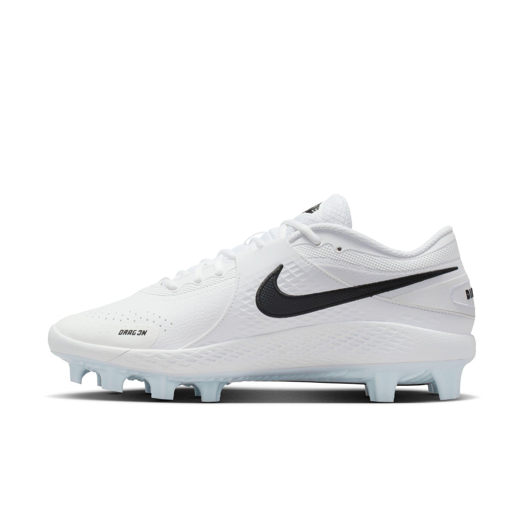 Nike Speed Varsity MCS "White/Black" Men's Baseball Shoe - WHITE/BLACK Thumbnail View 4