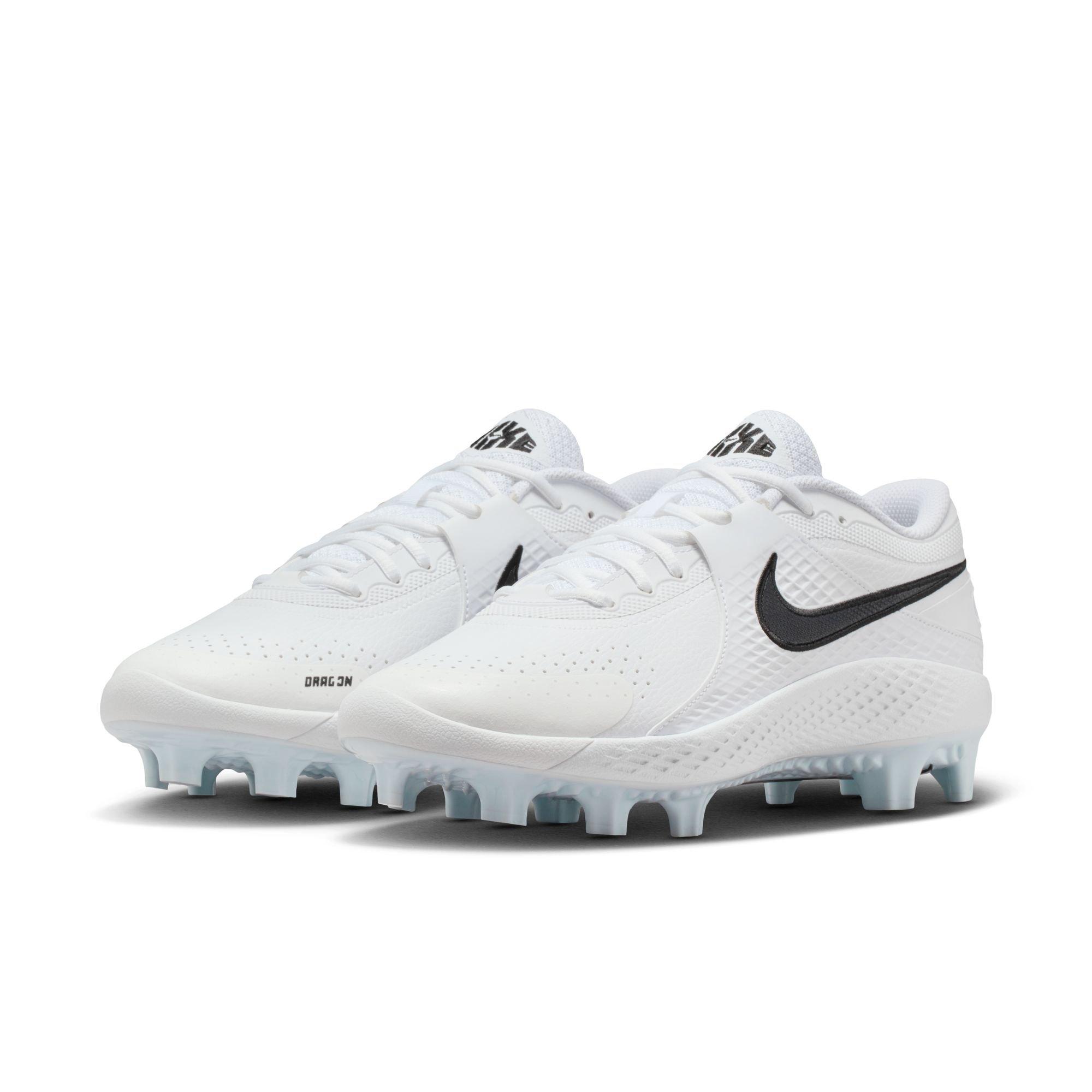 Nike Speed Varsity MCS "White/Black" Men's Baseball Shoe - WHITE/BLACK Thumbnail View 5