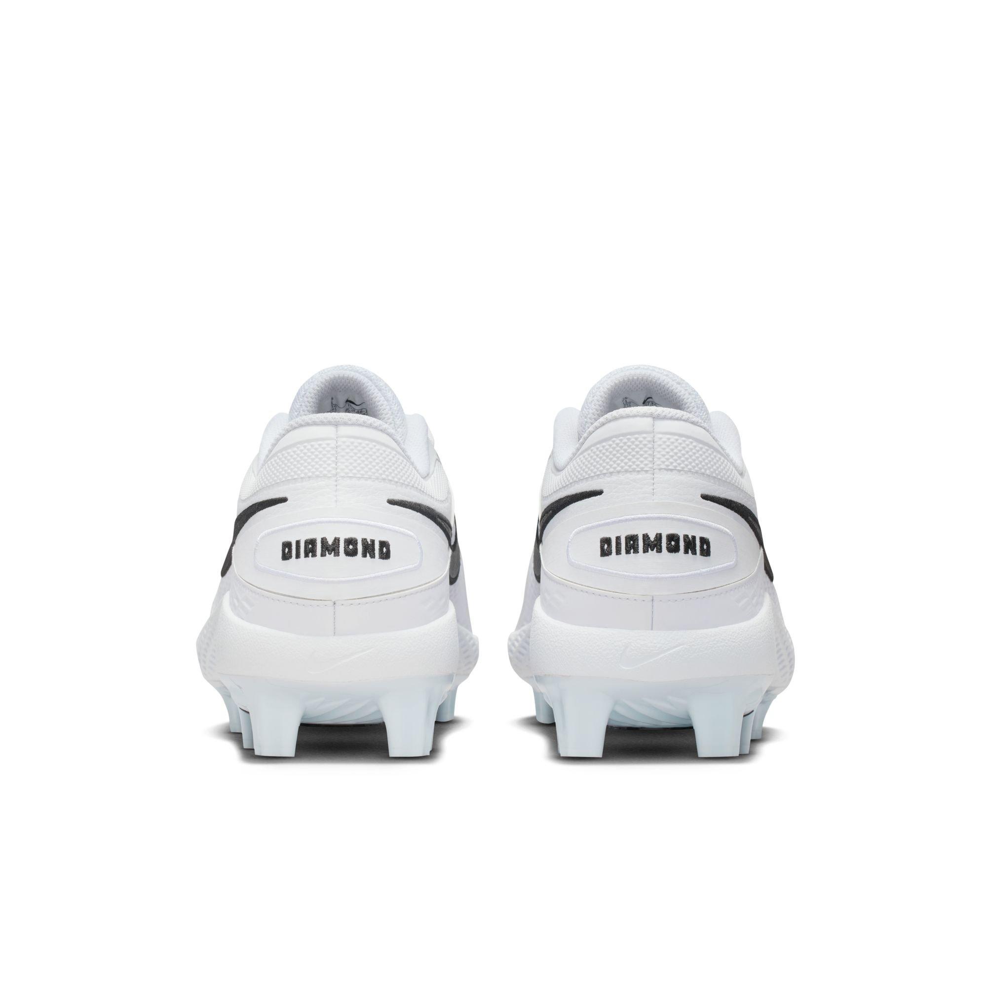 Nike Speed Varsity MCS "White/Black" Men's Baseball Shoe - WHITE/BLACK Thumbnail View 7