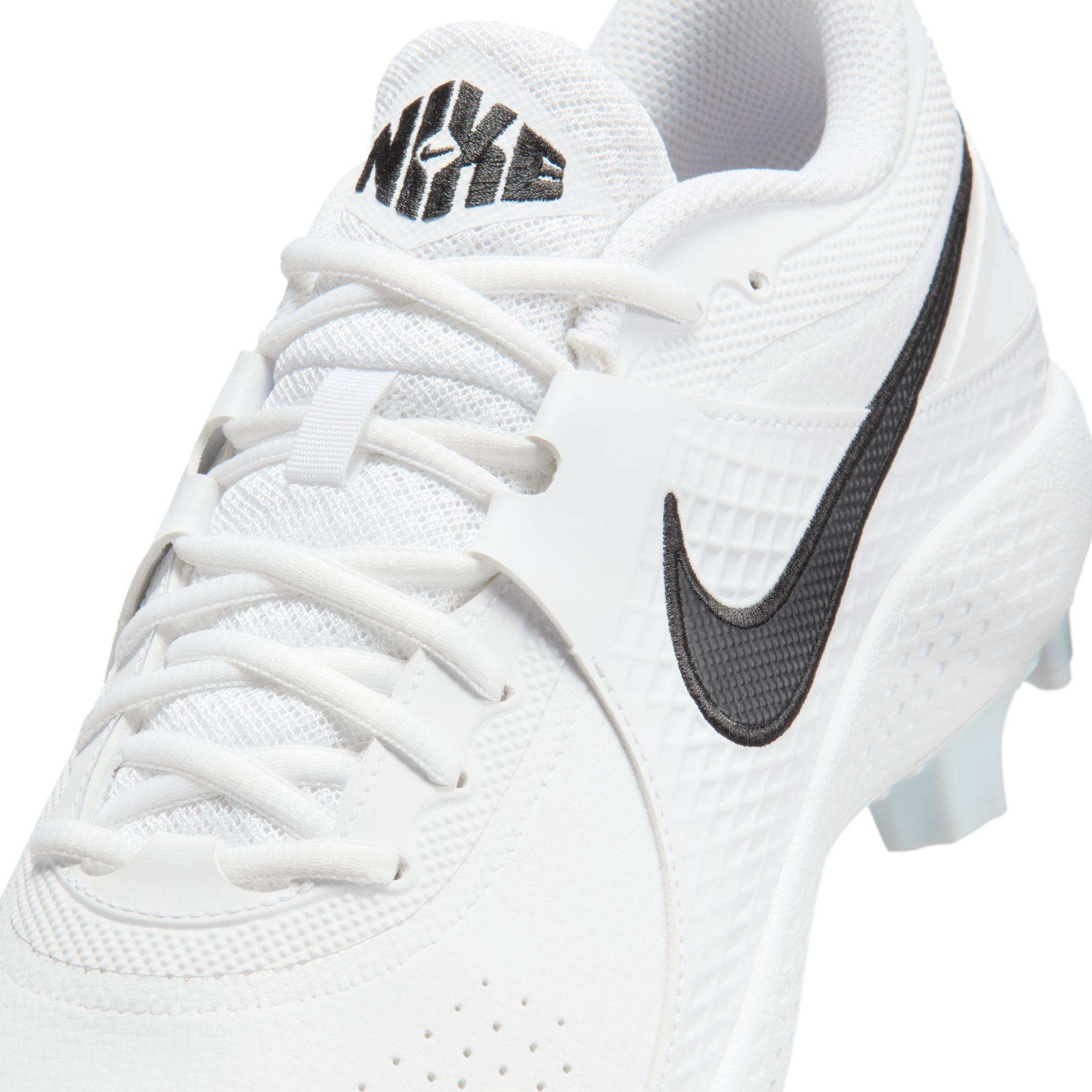 Nike Speed Varsity MCS "White/Black" Men's Baseball Shoe - WHITE/BLACK Thumbnail View 10