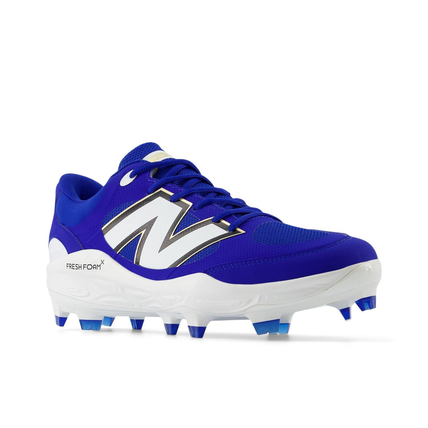 New Balance Baseball Cleats Sz 15 Metal Blue Silver Molded REVlite 3000TB2 New Balance Men main image 3