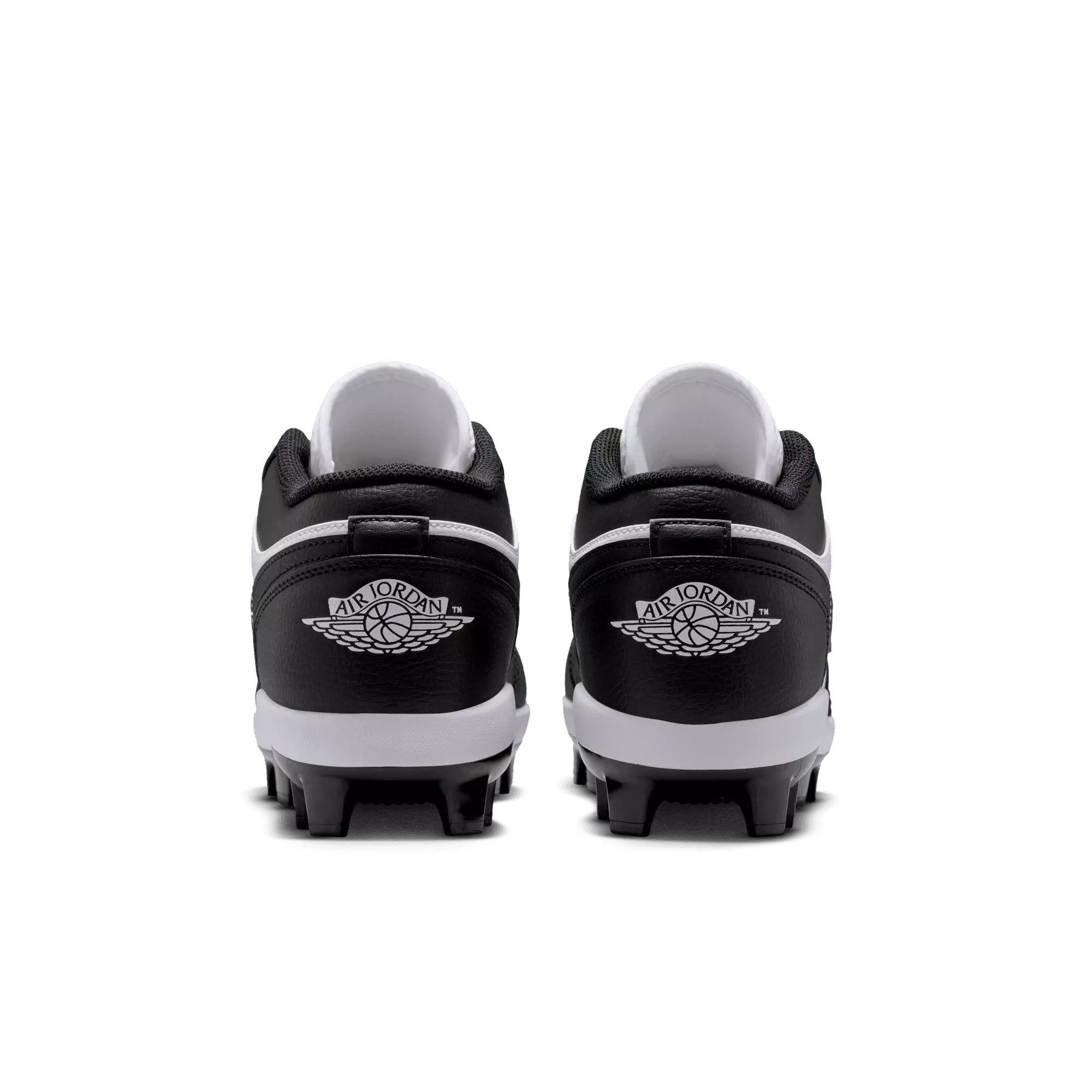 Jordan 1 Retro MCS Low "White/Black" Men's Baseball Cleat - WHITE/BLACK
