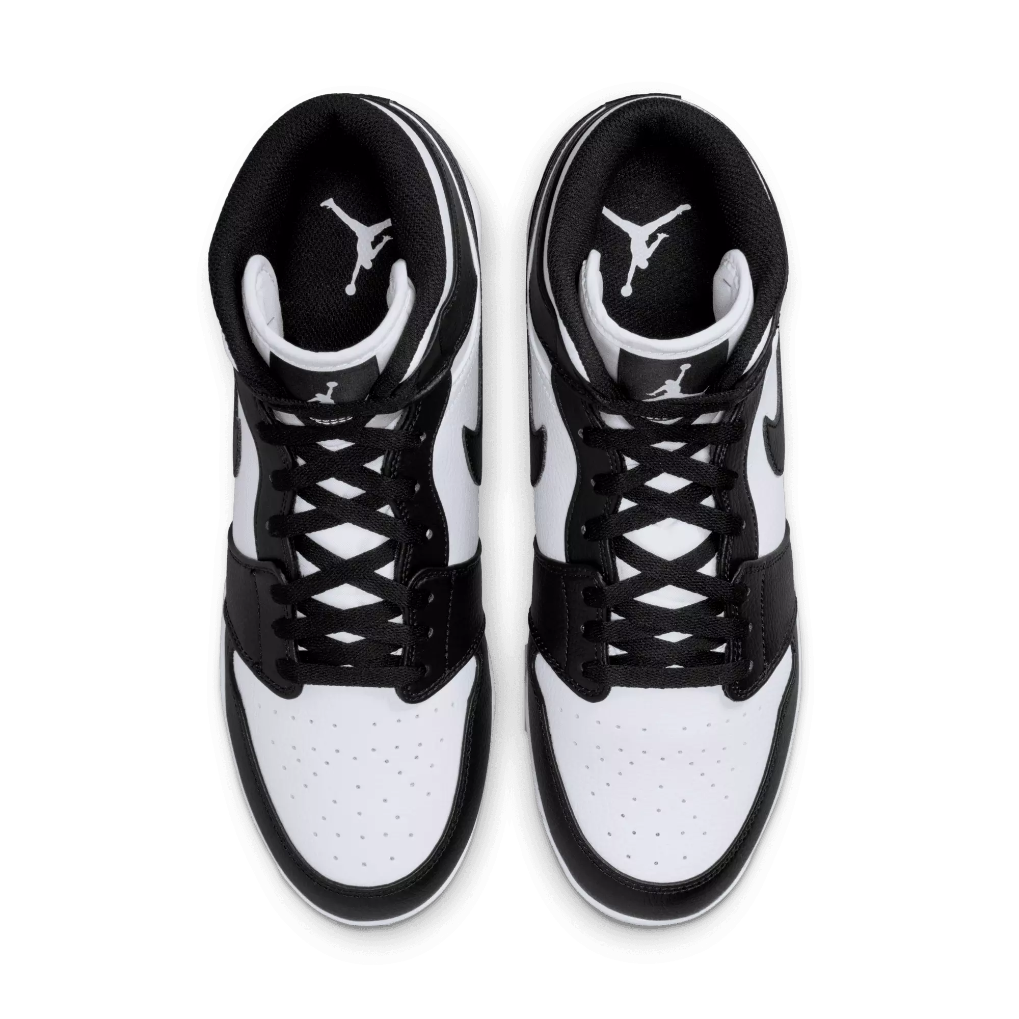 Jordan 1 Retro MCS "White/Black" Men's Baseball Cleat - WHITE/BLACK