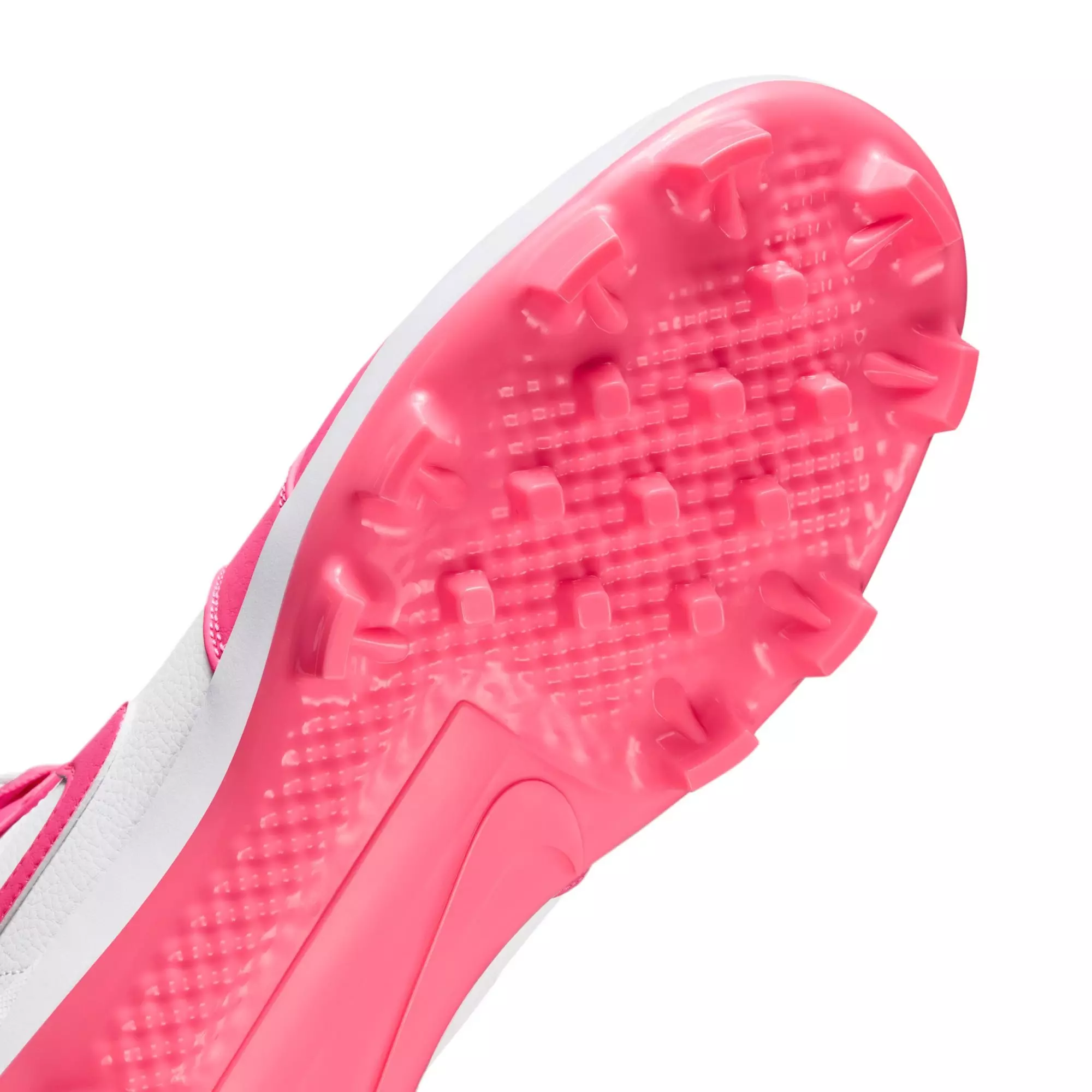 Jordan 1 Retro MCS "White/Digital Pink" Men's Baseball Cleat - WHITE/PINK