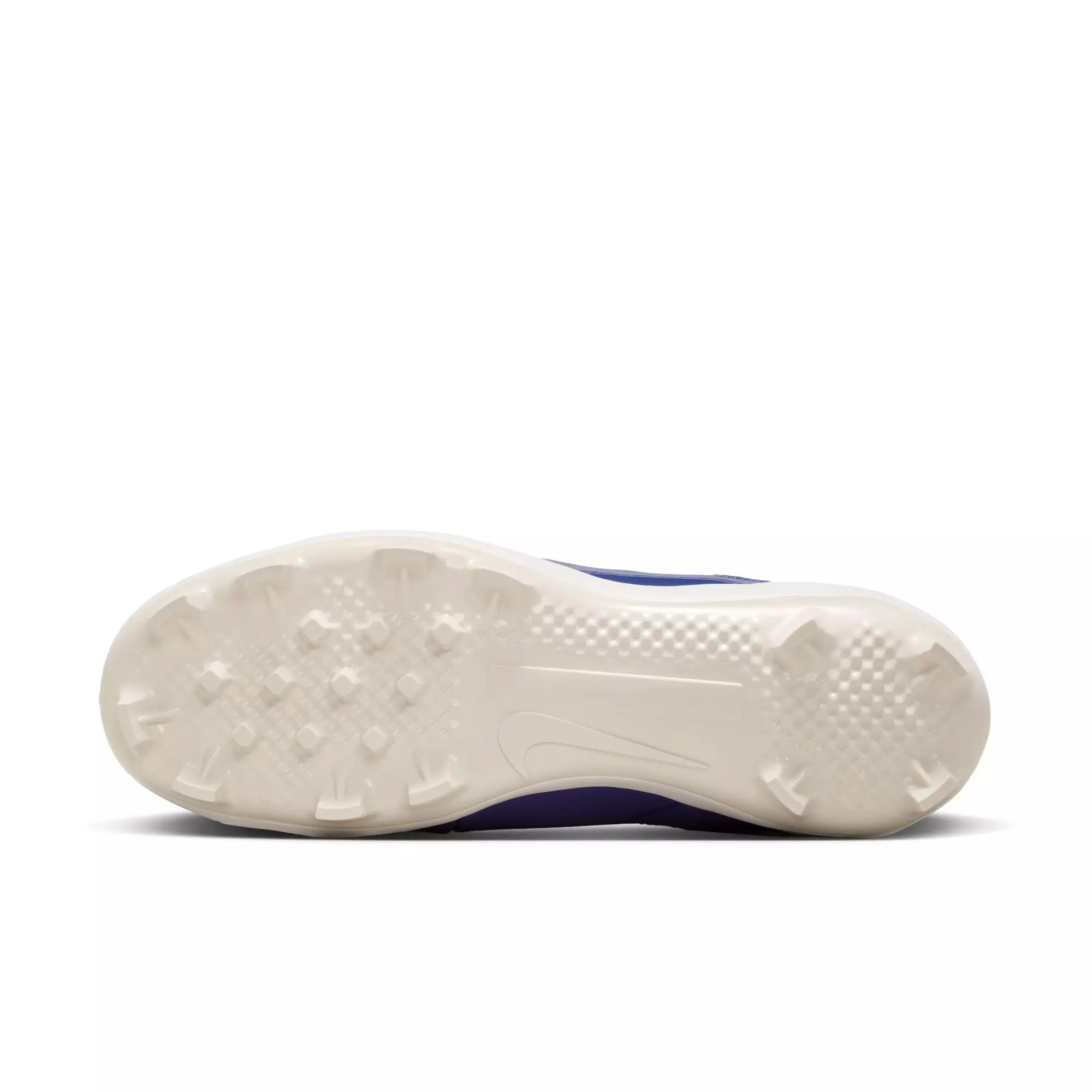 Jordan 11 Retro MCS "Sail/Fire Red/Deep Royal Blue" Men's Baseball Cleat - WHITE/ROYAL