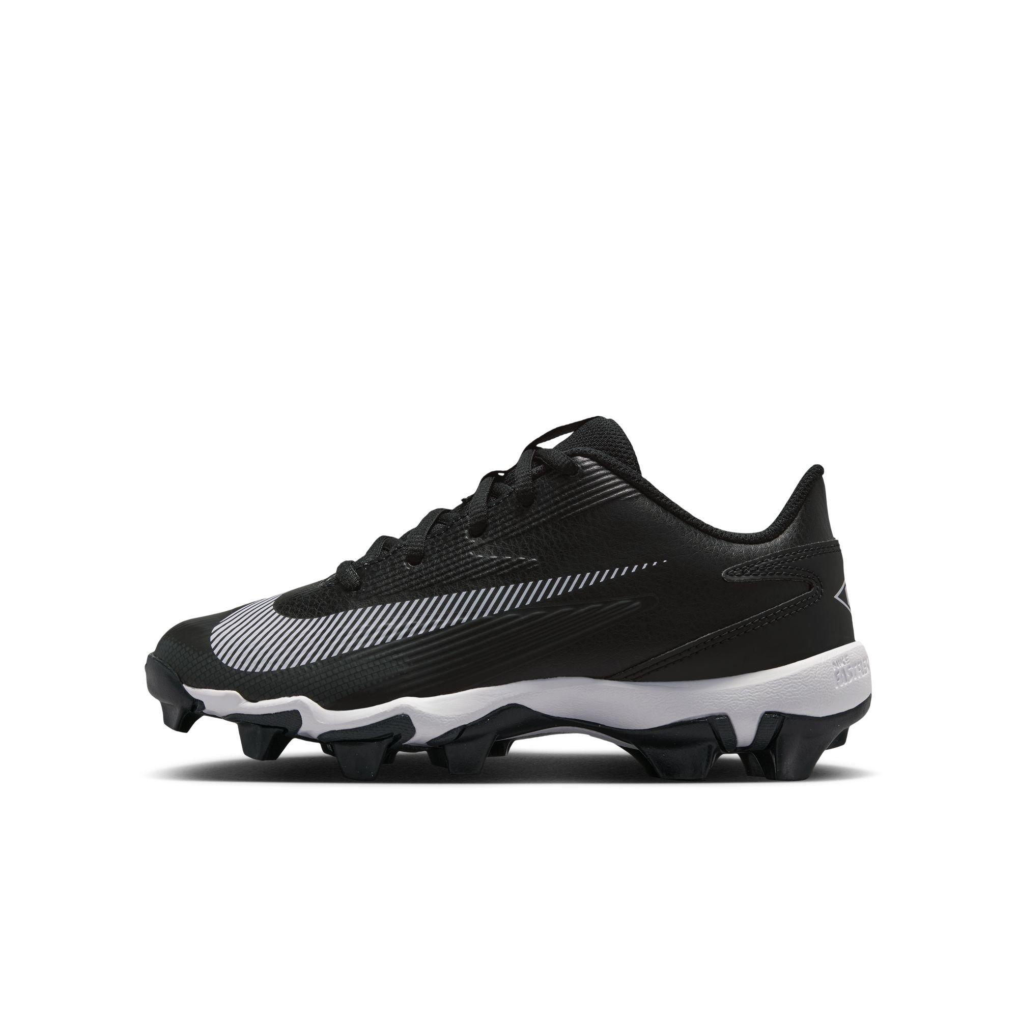 Nike Diamond Clutch "Black/White/Anthracite" Grade School Boys' Baseball Cleat - BLACK/WHITE Thumbnail View 3