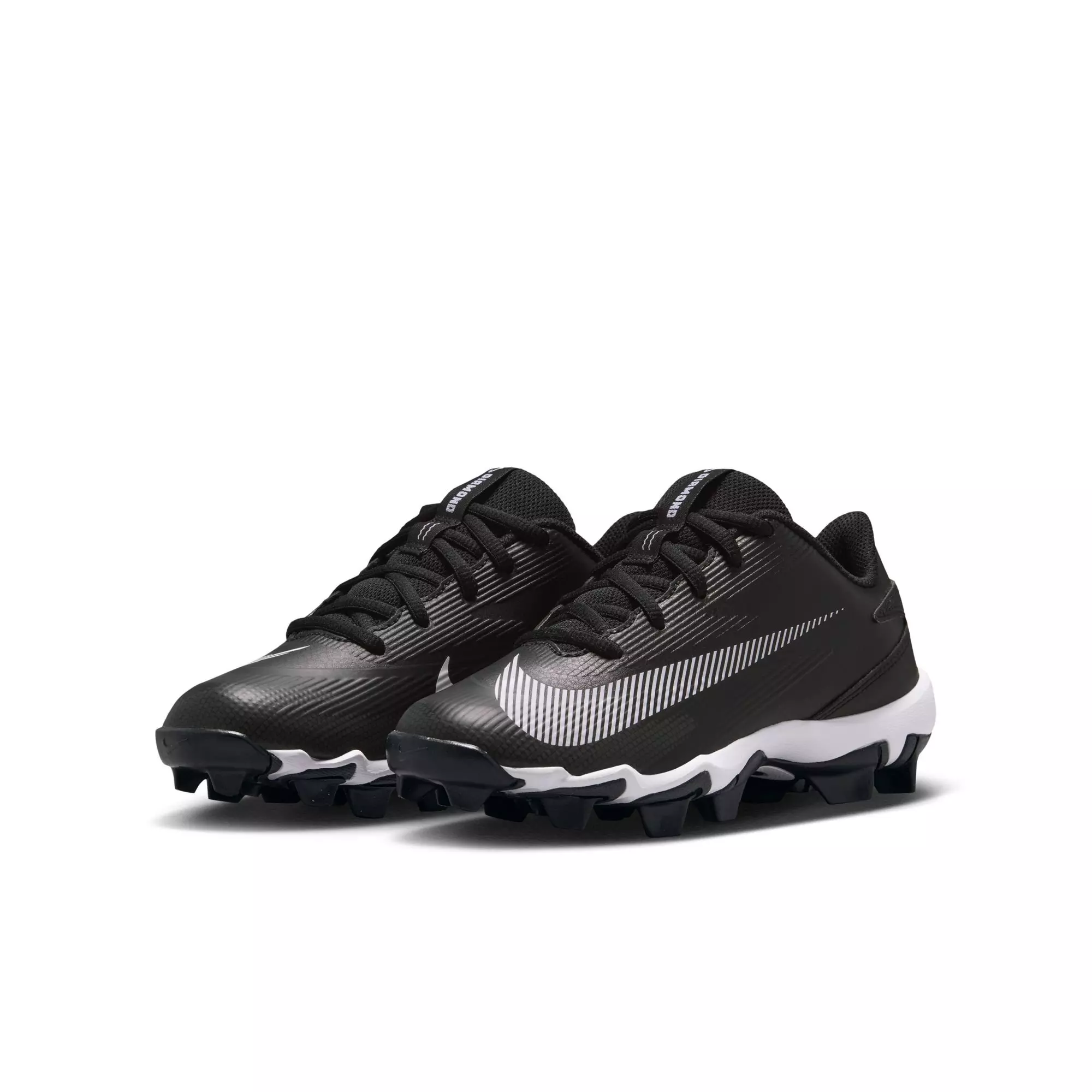 Nike Diamond Clutch "Black/White/Anthracite" Grade School Boys' Baseball Cleat - BLACK/WHITE