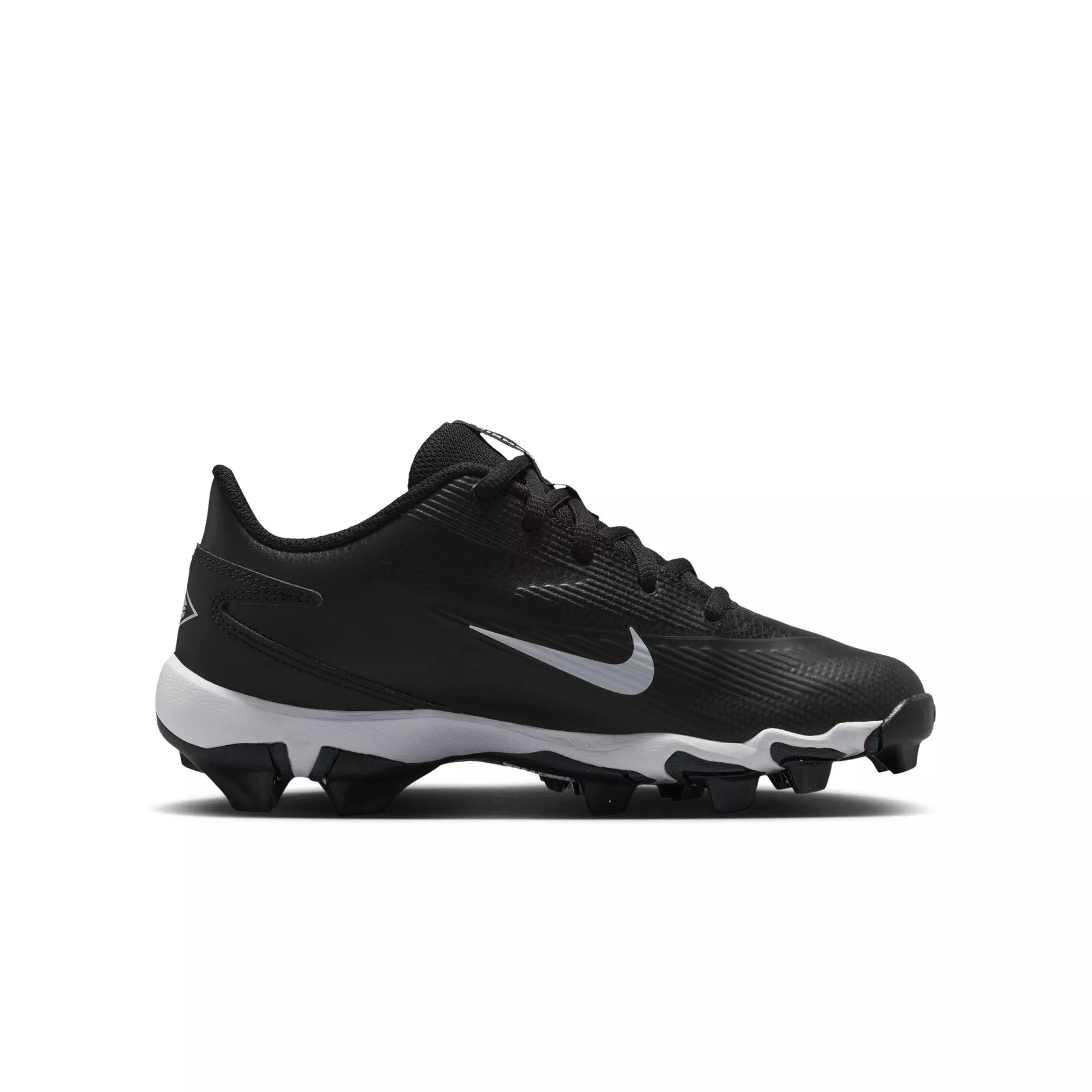 Nike Diamond Clutch "Black/White/Anthracite" Grade School Boys' Baseball Cleat - BLACK/WHITE