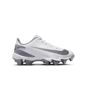 Nike Diamond Clutch "White/Black/Wolf Grey/Smoke Grey" Grade School Boys' Baseball Cleat