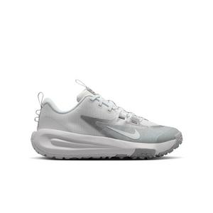 Nike Cross Turf "Photon Dust/Metallic Silver/Vast Grey" Grade School Boys' Baseball Shoe