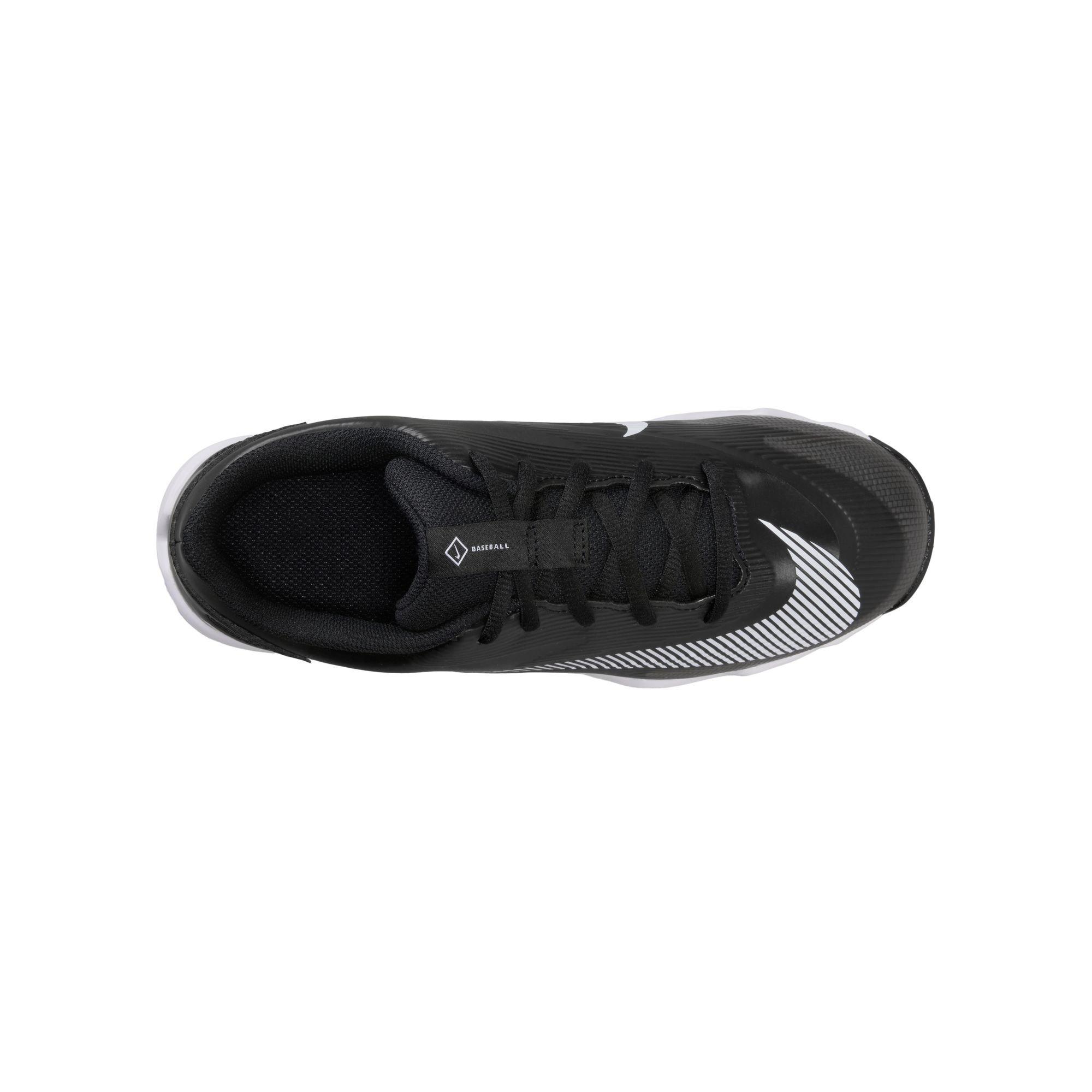 Nike Diamond Clutch "Black/White/Anthracite" Preschool Boys' Baseball Cleat - BLACK/WHITE Thumbnail View 8