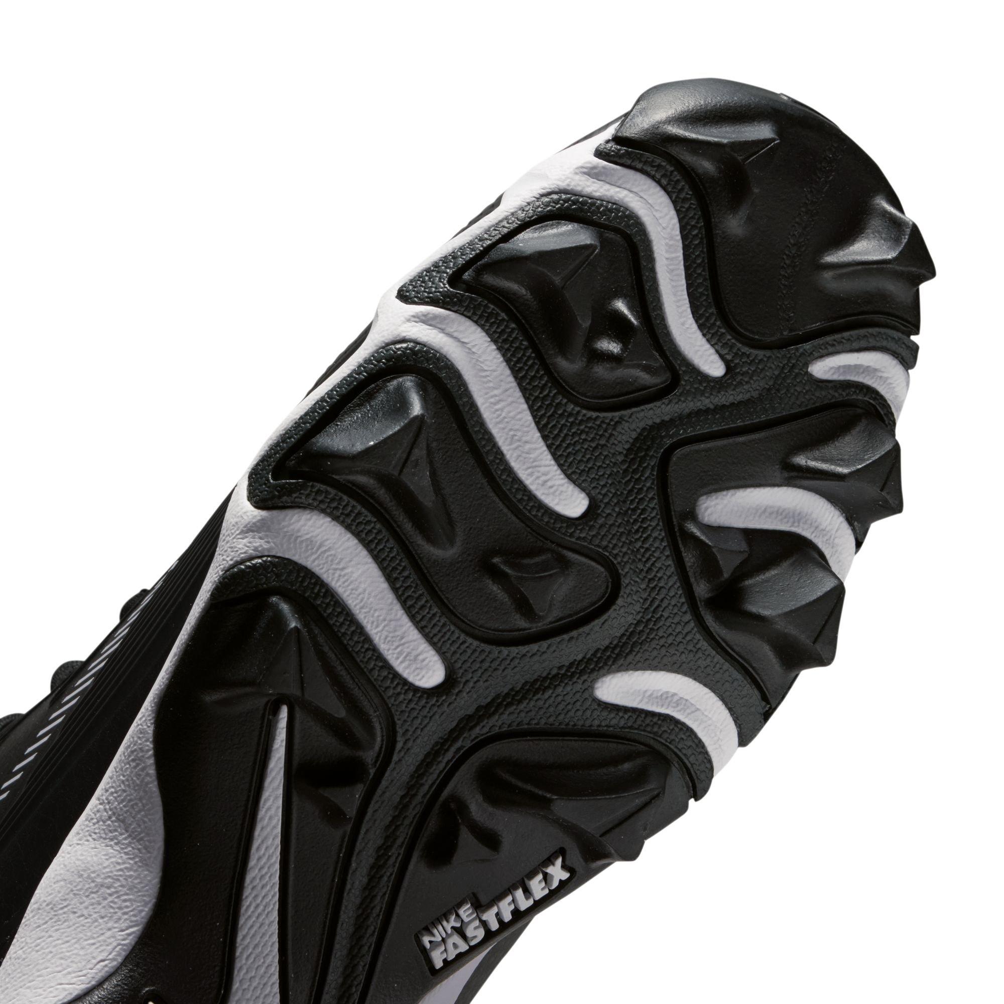 Nike Diamond Clutch "Black/White/Anthracite" Preschool Boys' Baseball Cleat - BLACK/WHITE Thumbnail View 10