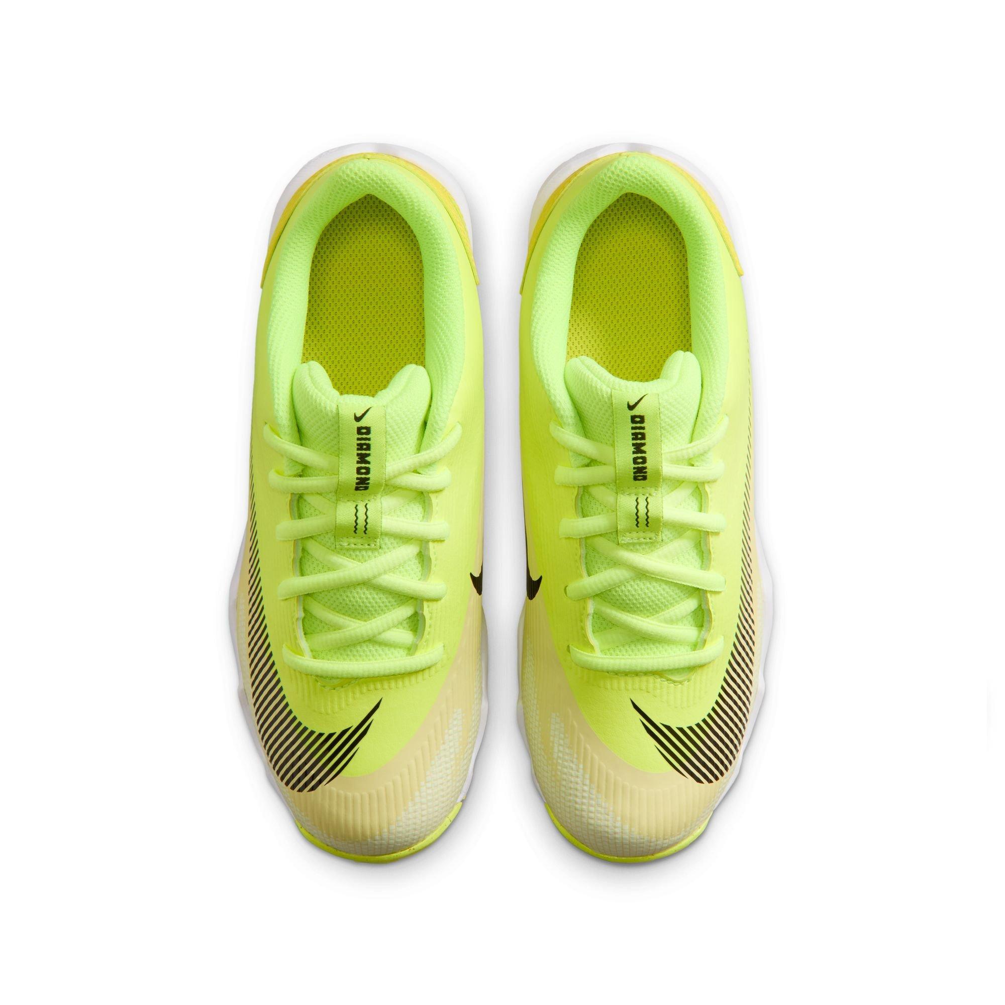 Nike Diamond Clutch "Volt Ice/Black/Sonic Yellow/Life Lime" Preschool Boys' Baseball Cleat - VOLT Thumbnail View 7