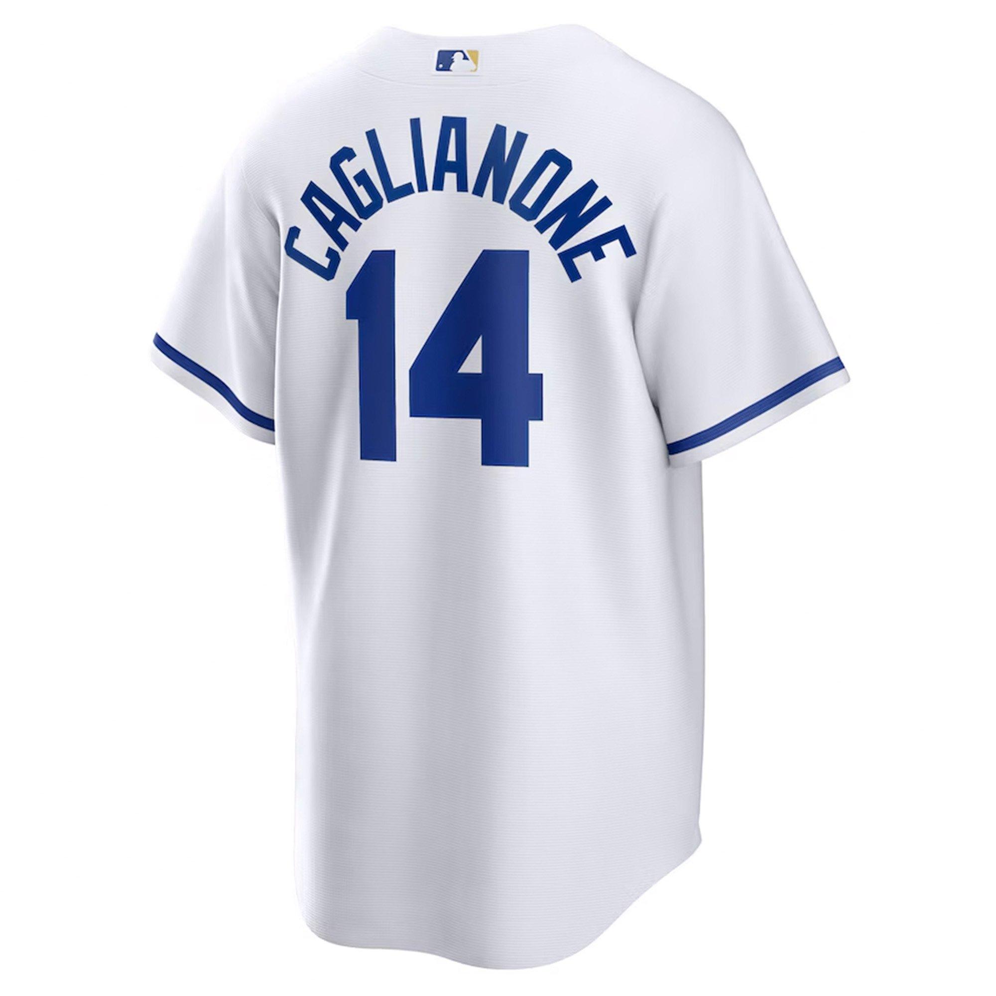 Nike Kansas City Royals Jac Caglianone Home Jersey - White - WHITE Thumbnail View 2