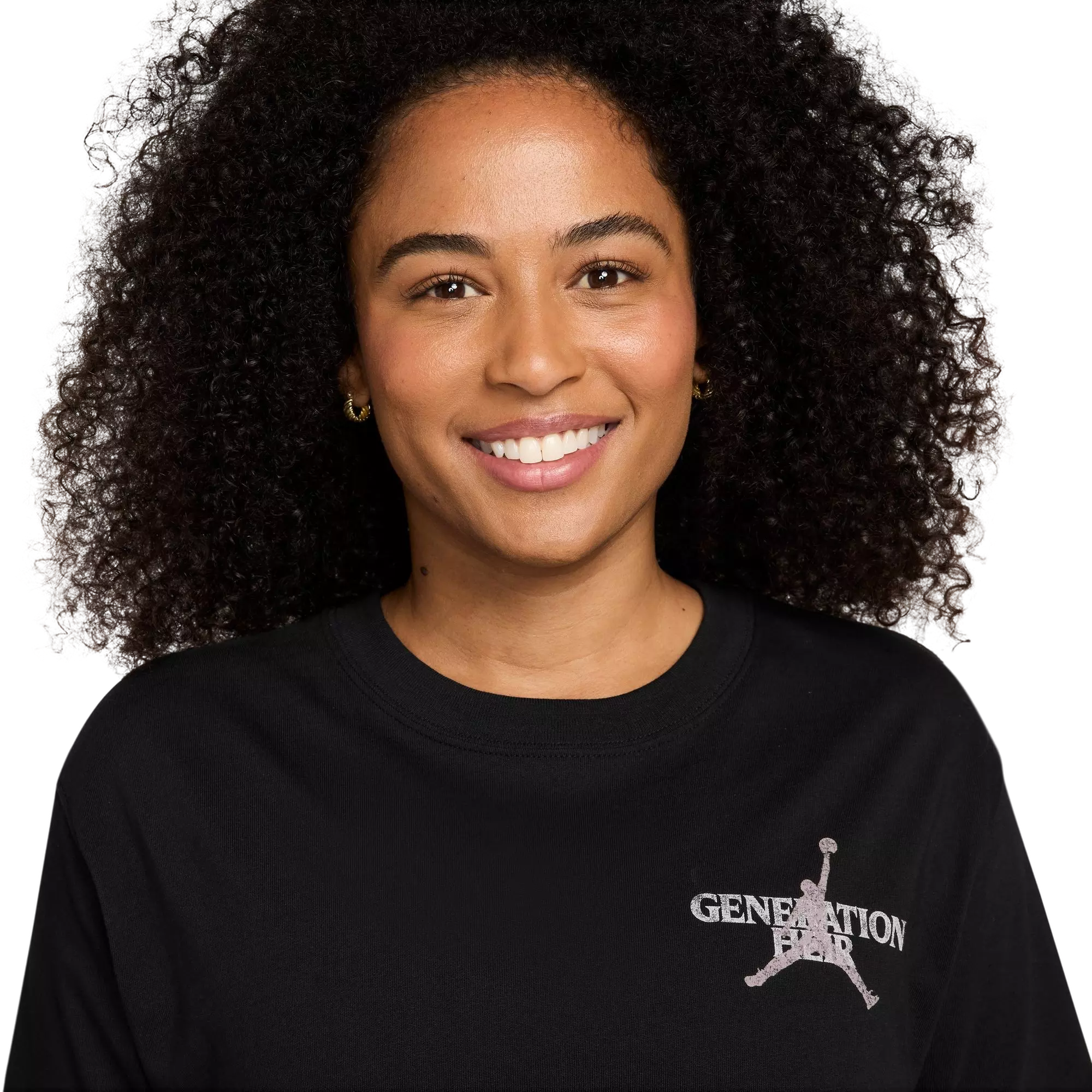 Jordan Women's Sport Dri-FIT Graphic Tee - BLACK