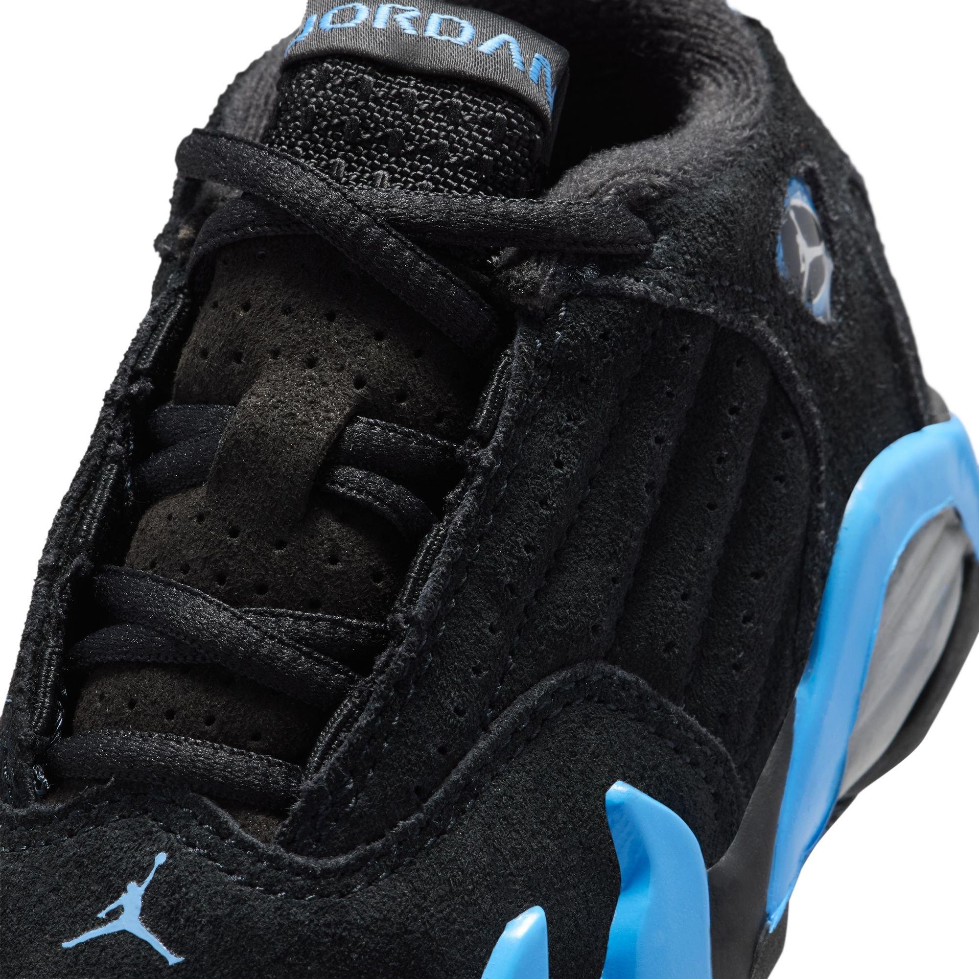 Jordan 14 Retro Toddler Kids' "Black/University Blue" Shoe