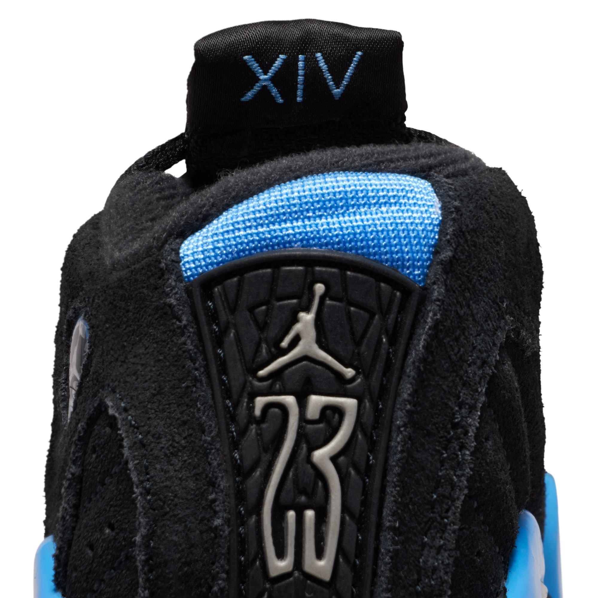 Jordan 14 Retro Toddler Kids' "Black/University Blue" Shoe