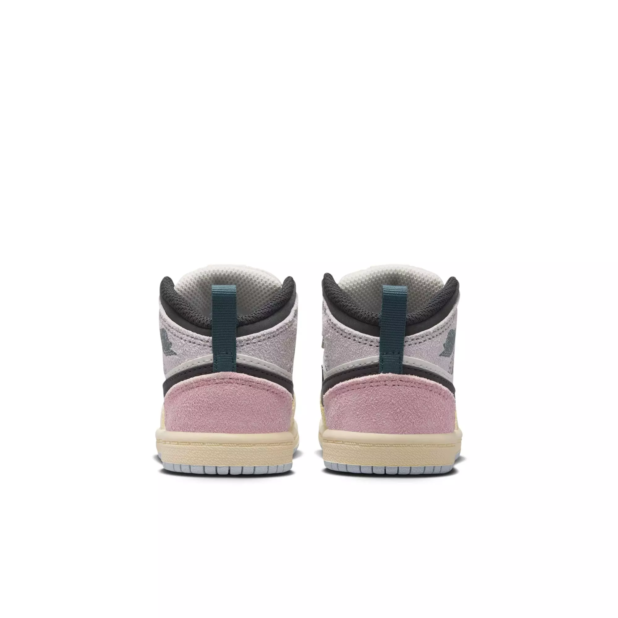 Jordan 1 Mid SE "Sail/Iced Jade/Anthracite/Jade Aura" Toddler Kids' Shoe - MULTI-COLOR