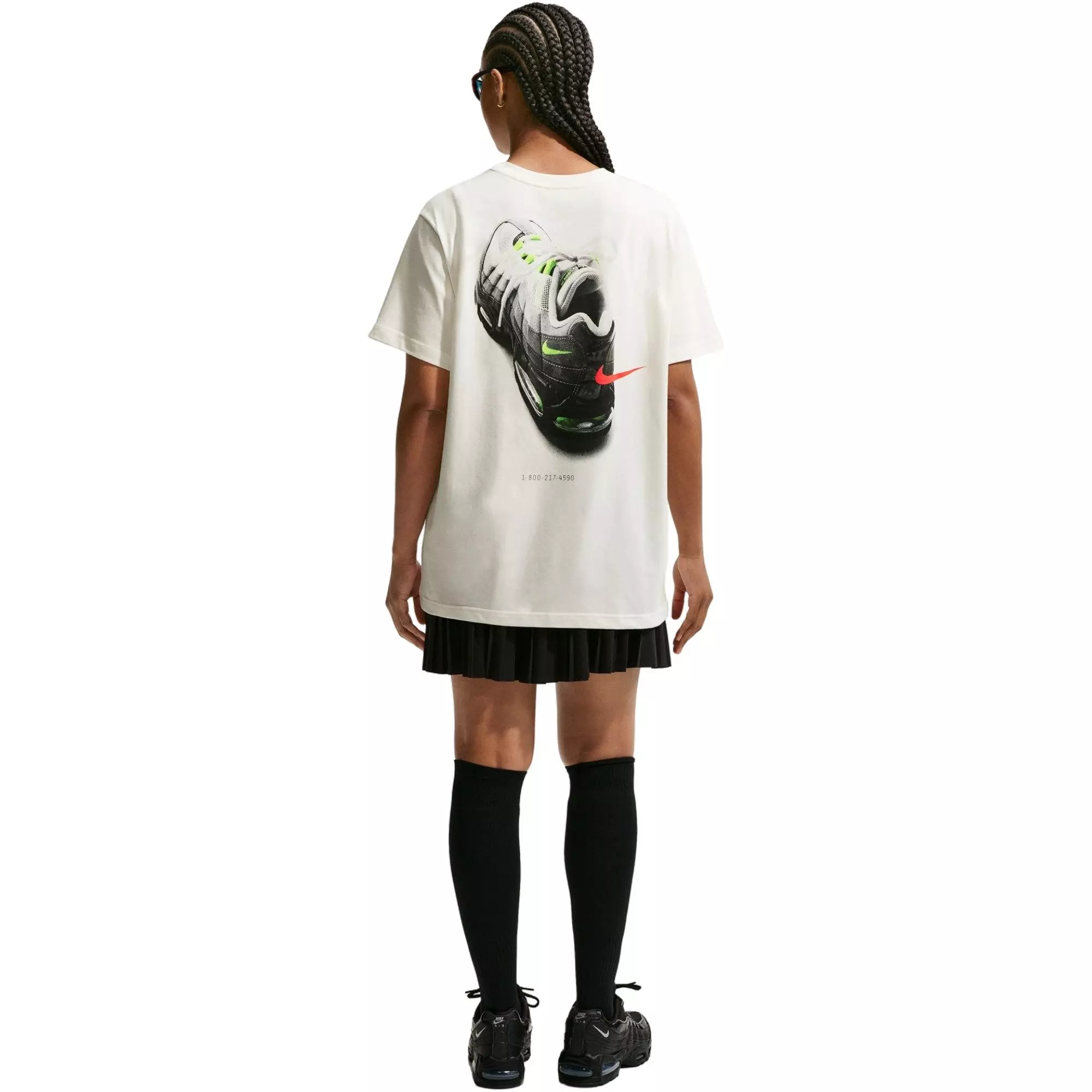 Nike Women's Sportswear Air Max Oversized Short-Sleeve Tee - SAIL