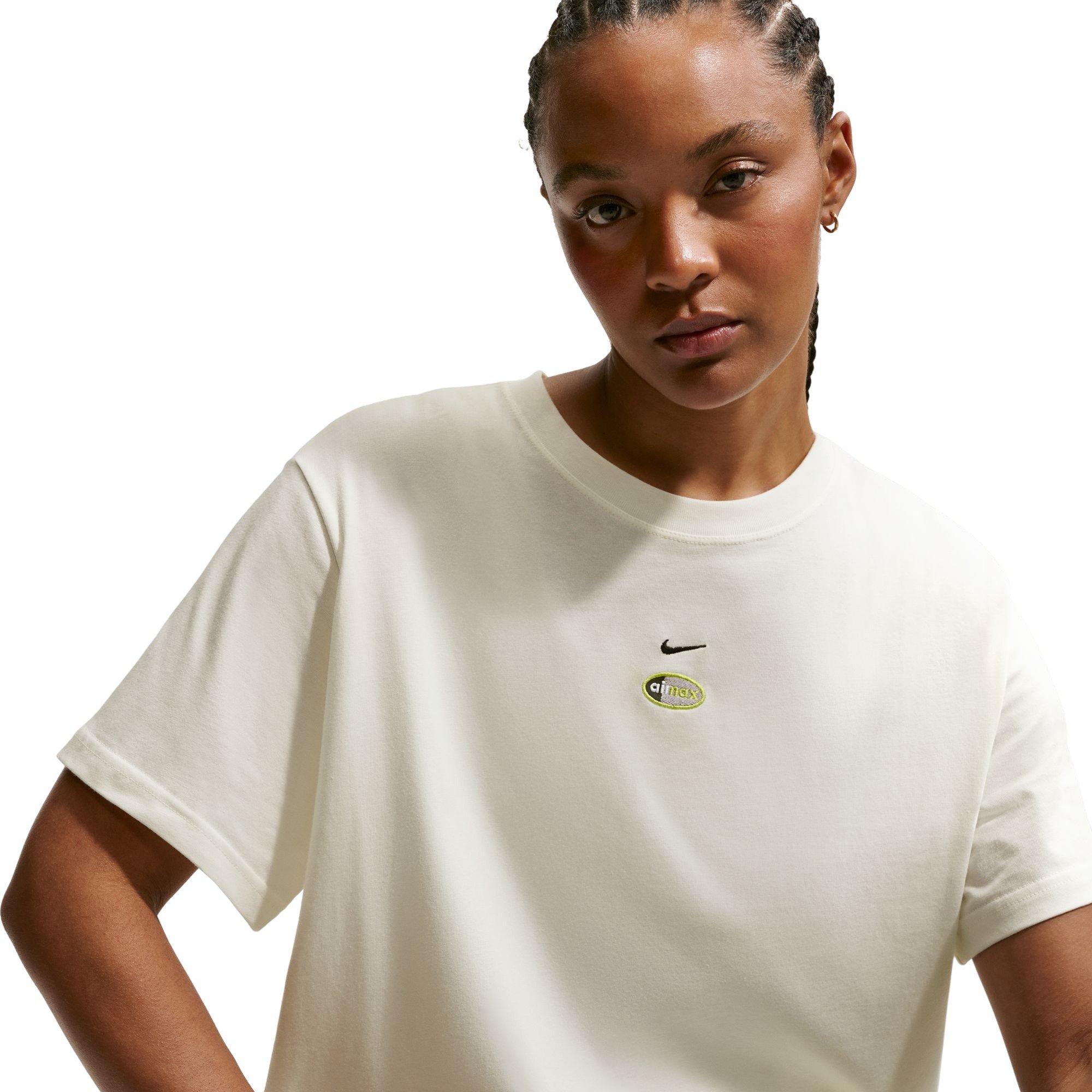 トップス Nike Wmns Air MaxOversized S/S T-Shirt L Nike Air Max Women's Oversized Graphic T-Shirt - Sail