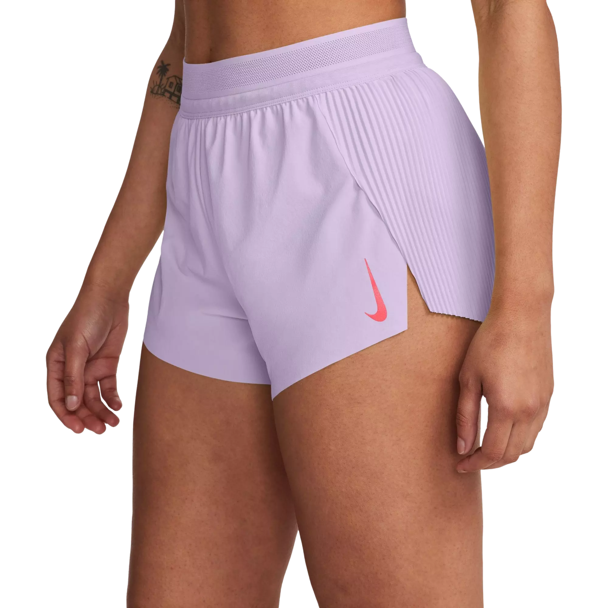 Nike Women's AeroSwift Dri-FIT ADV Mid-Rise 3" Brief-Lined Running Shorts - VIOLET