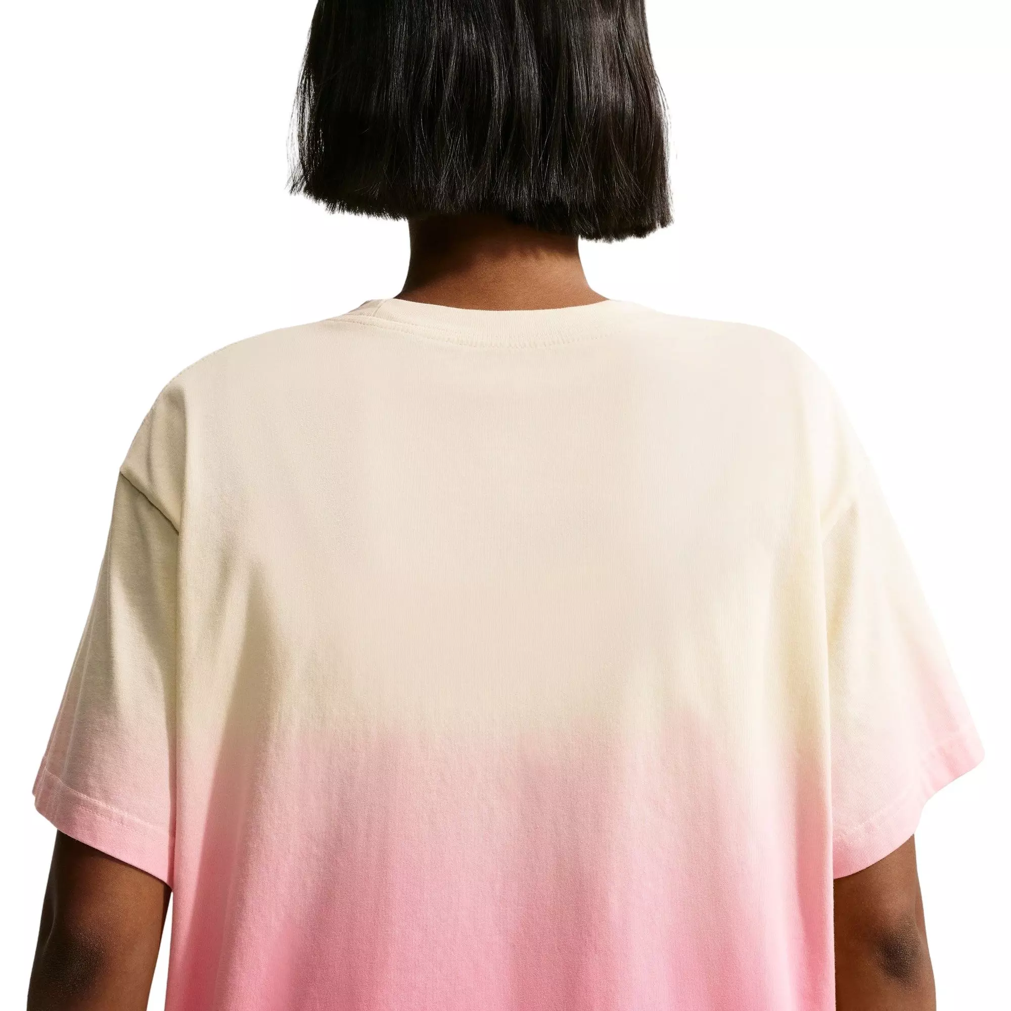 Nike Women's Sportswear Crew-Neck Tee - ORANGE