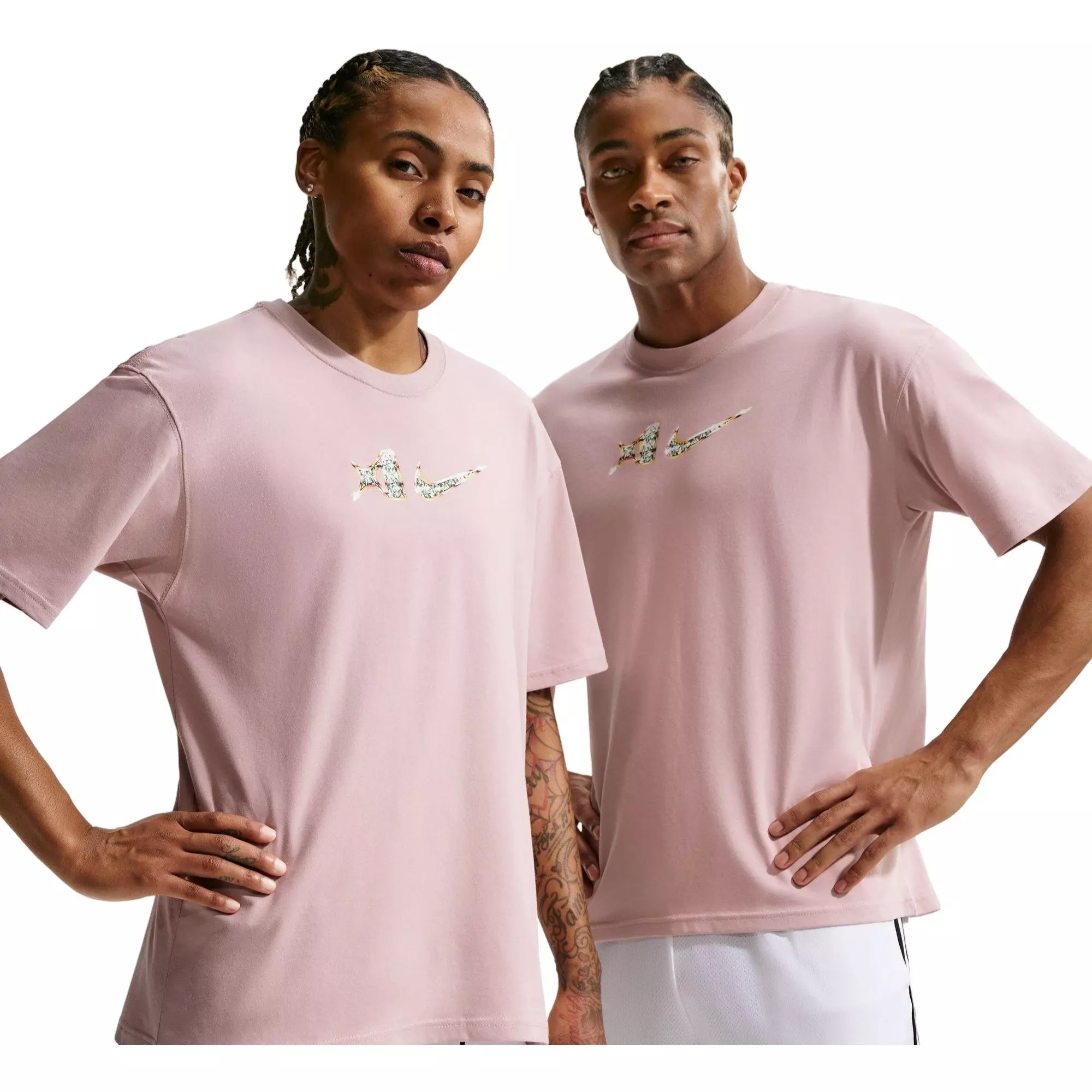 Nike Women's A'ja Wilson Dri-FIT Basketball Tee - Mauve - MAUVE