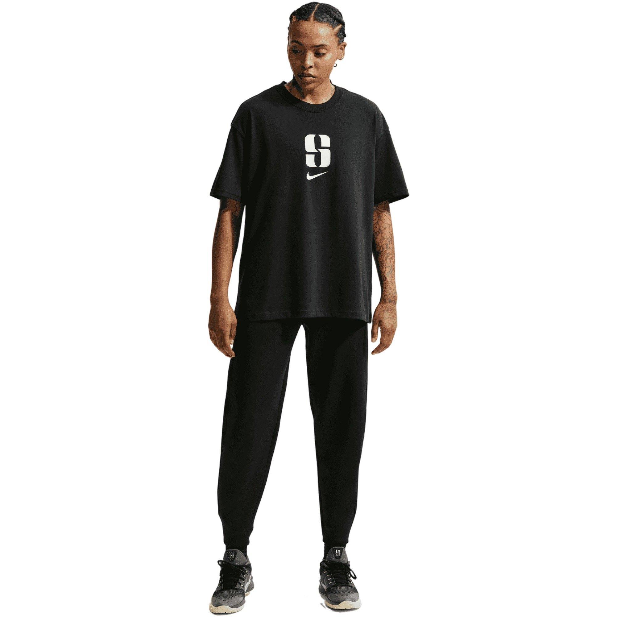 Nike Unisex Sabrina Put in Work Dri-FIT Basketball Tee - BLACK Thumbnail View 6