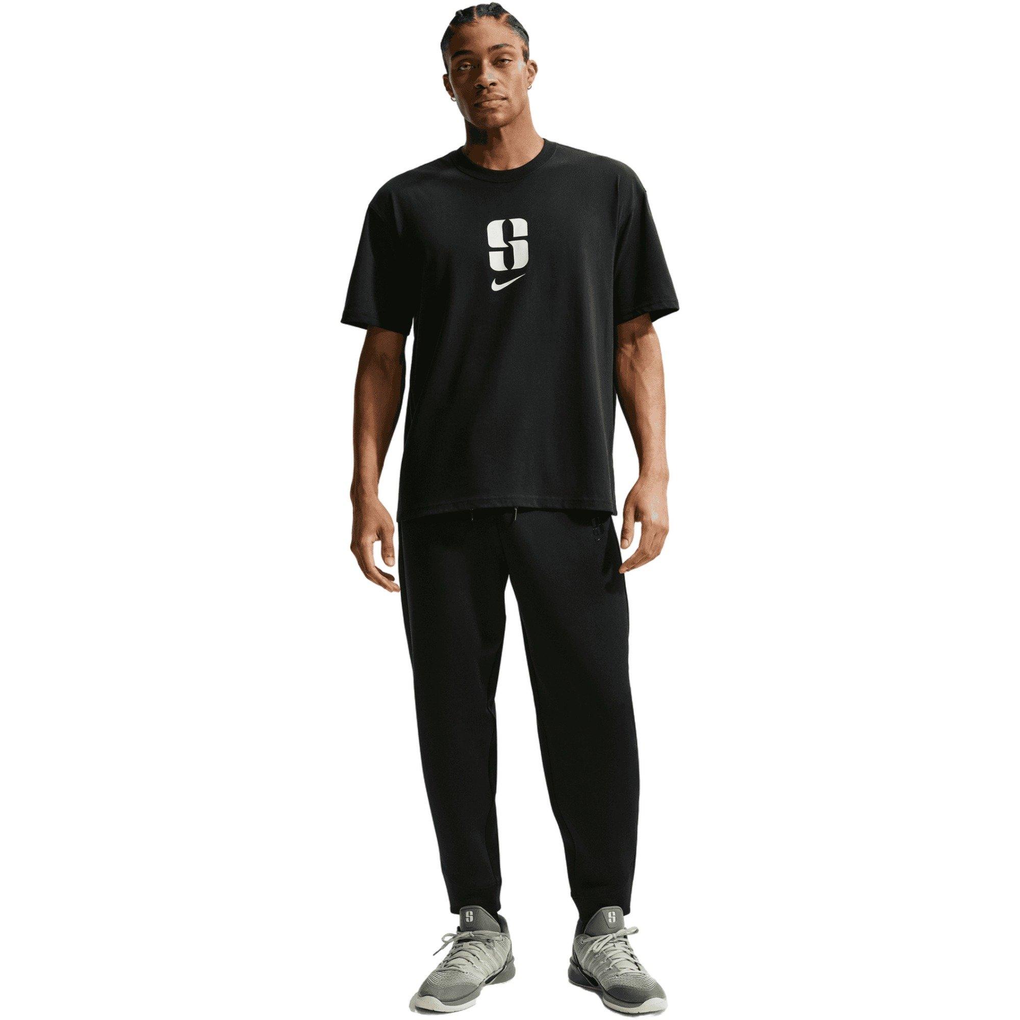 Nike Unisex Sabrina Put in Work Dri-FIT Basketball Tee - BLACK Thumbnail View 7