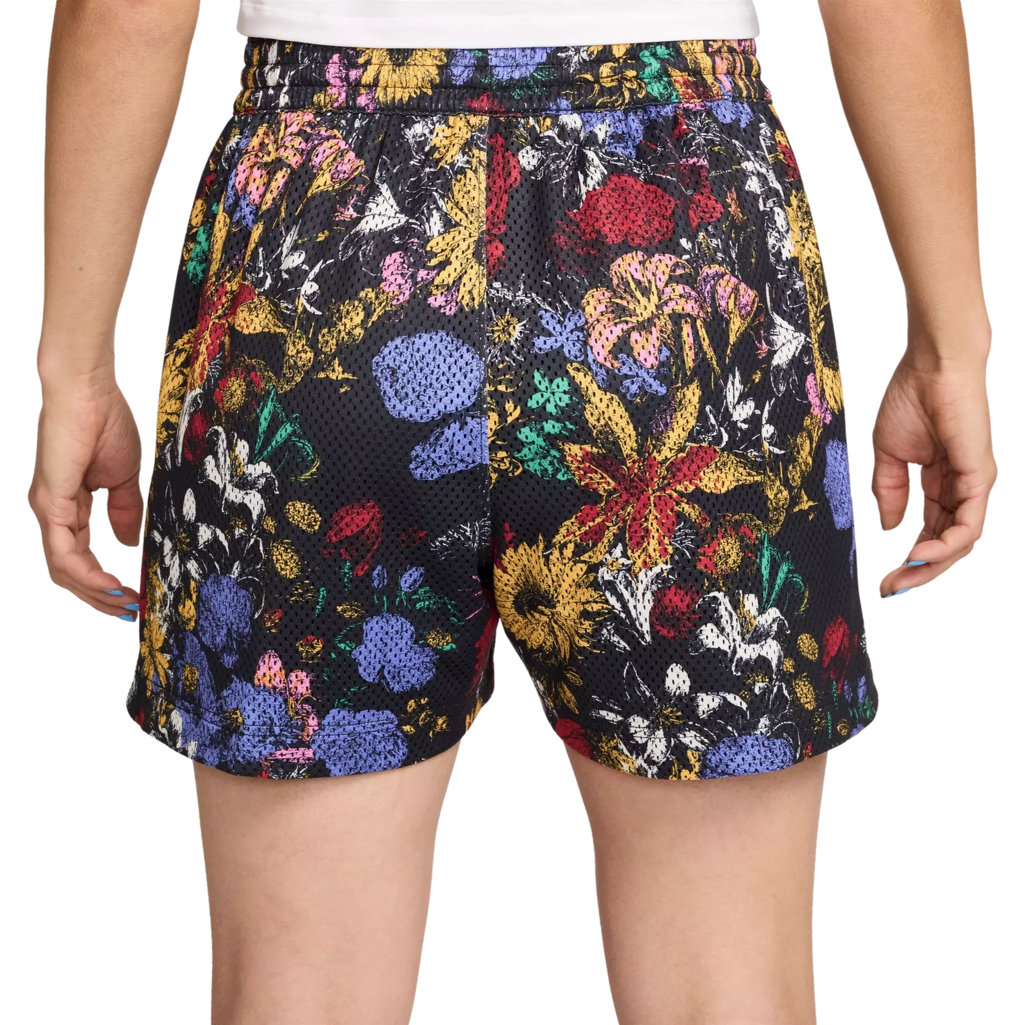 Nike Women's Essential Dri-FIT 4" Basketball Shorts - MULTI-COLOR