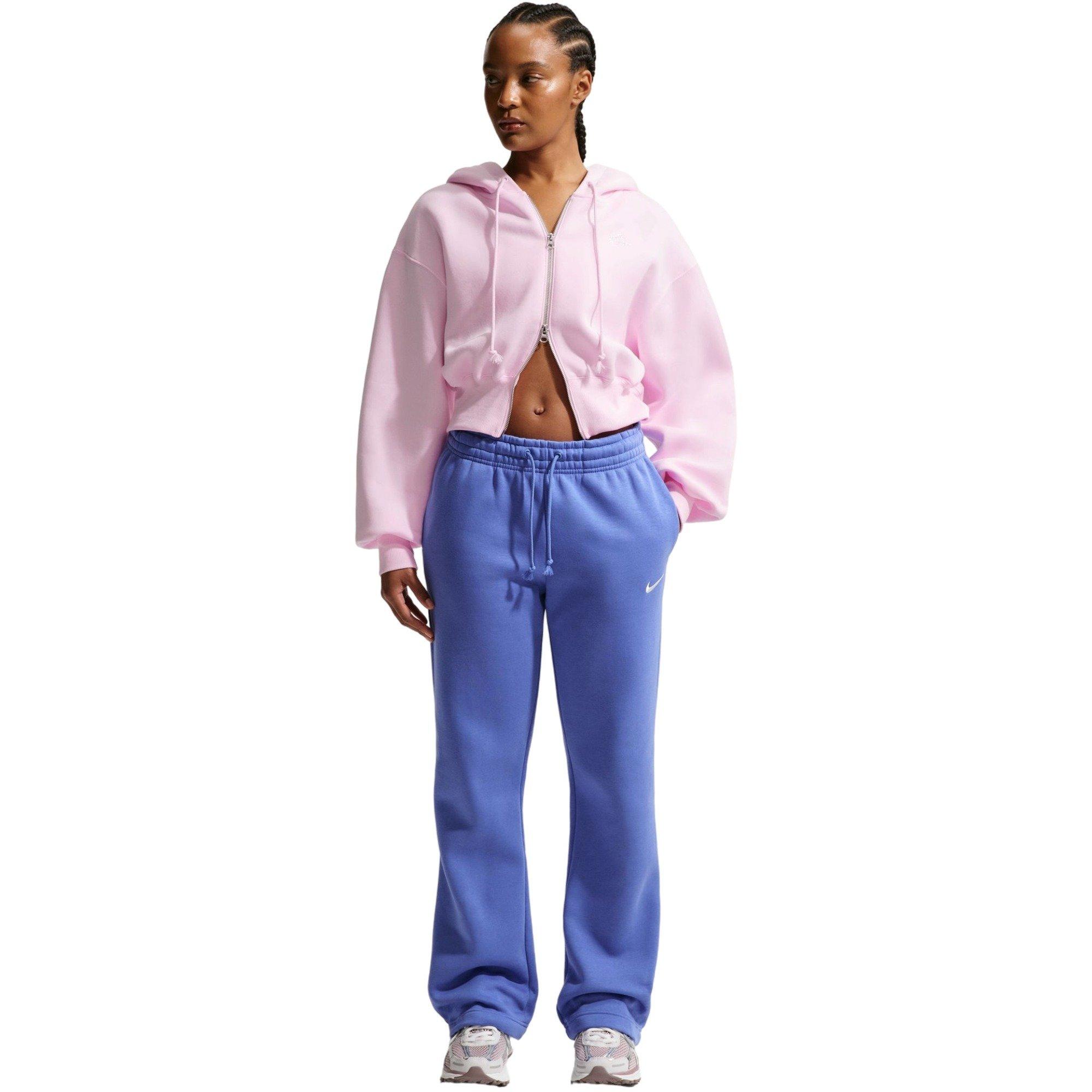 Nike Phoenix Fleece Women's Full-Zip Cropped Jacket - Pink