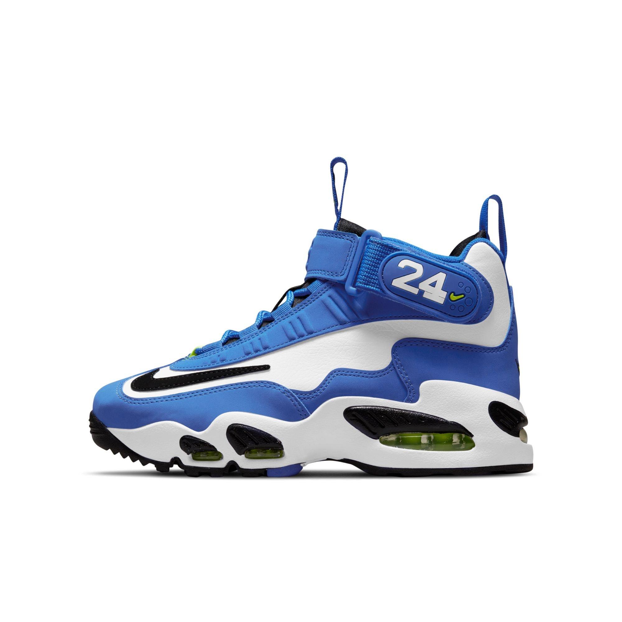 Nike Air Griffey Max 1 "Varsity Royal" Grade School Kids' Shoe - VARSITY ROYAL/BLACK/VOLT Thumbnail View 8