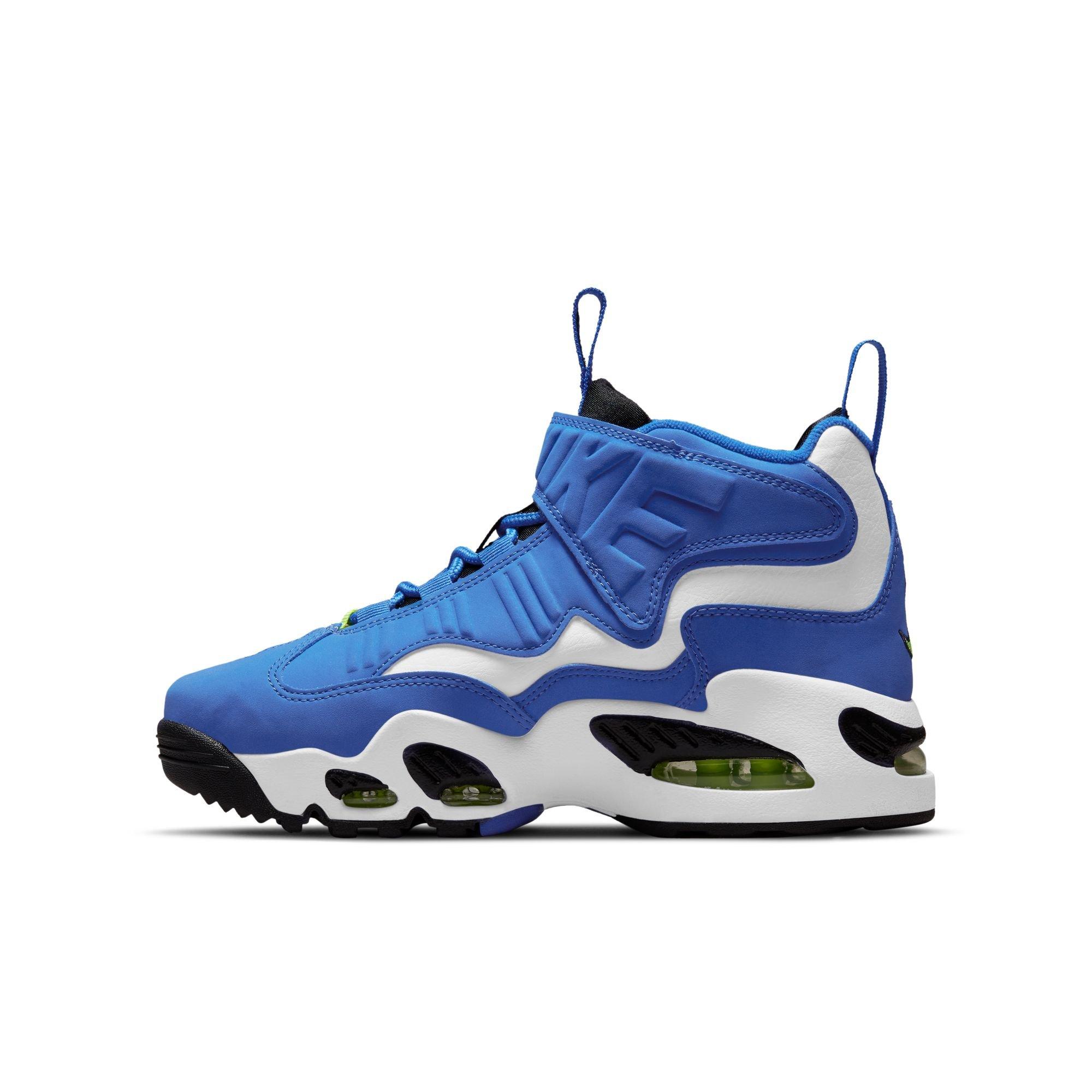 Nike Air Griffey Max 1 "Varsity Royal" Grade School Kids' Shoe - VARSITY ROYAL/BLACK/VOLT Thumbnail View 9