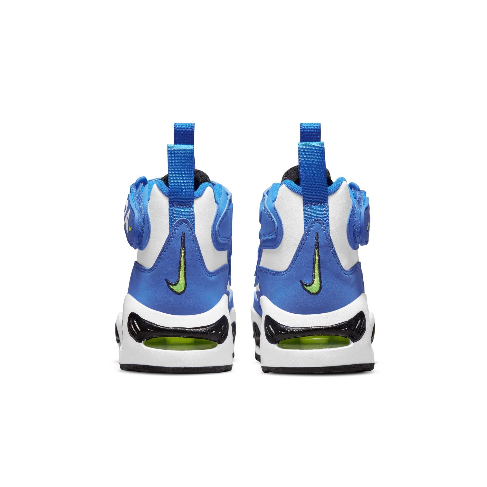 Nike Air Griffey Max 1 "Varsity Royal/Black/Volt" Grade School Boys' Shoe - ROYAL/BLACK Thumbnail View 6