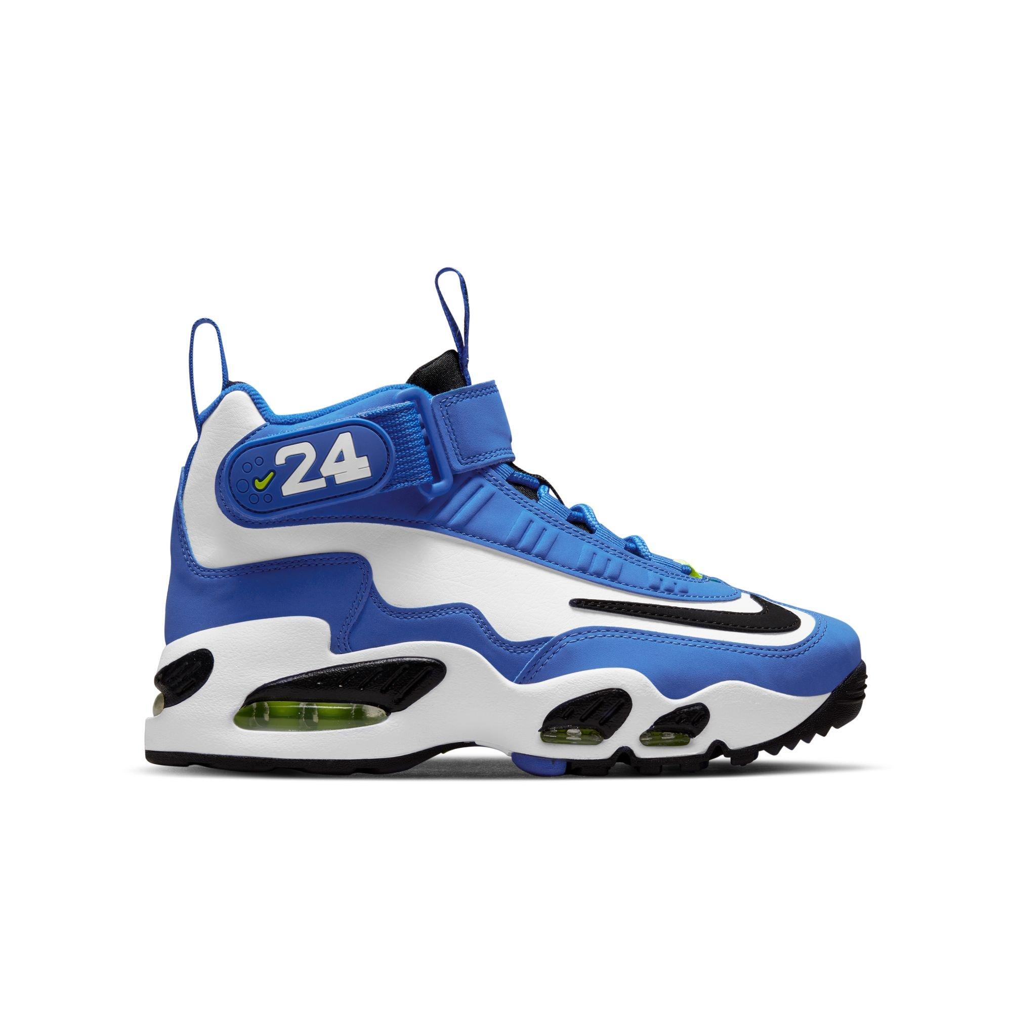 Nike Air Griffey Max 1 "Varsity Royal" Grade School Kids' Shoe - VARSITY ROYAL/BLACK/VOLT Thumbnail View 2