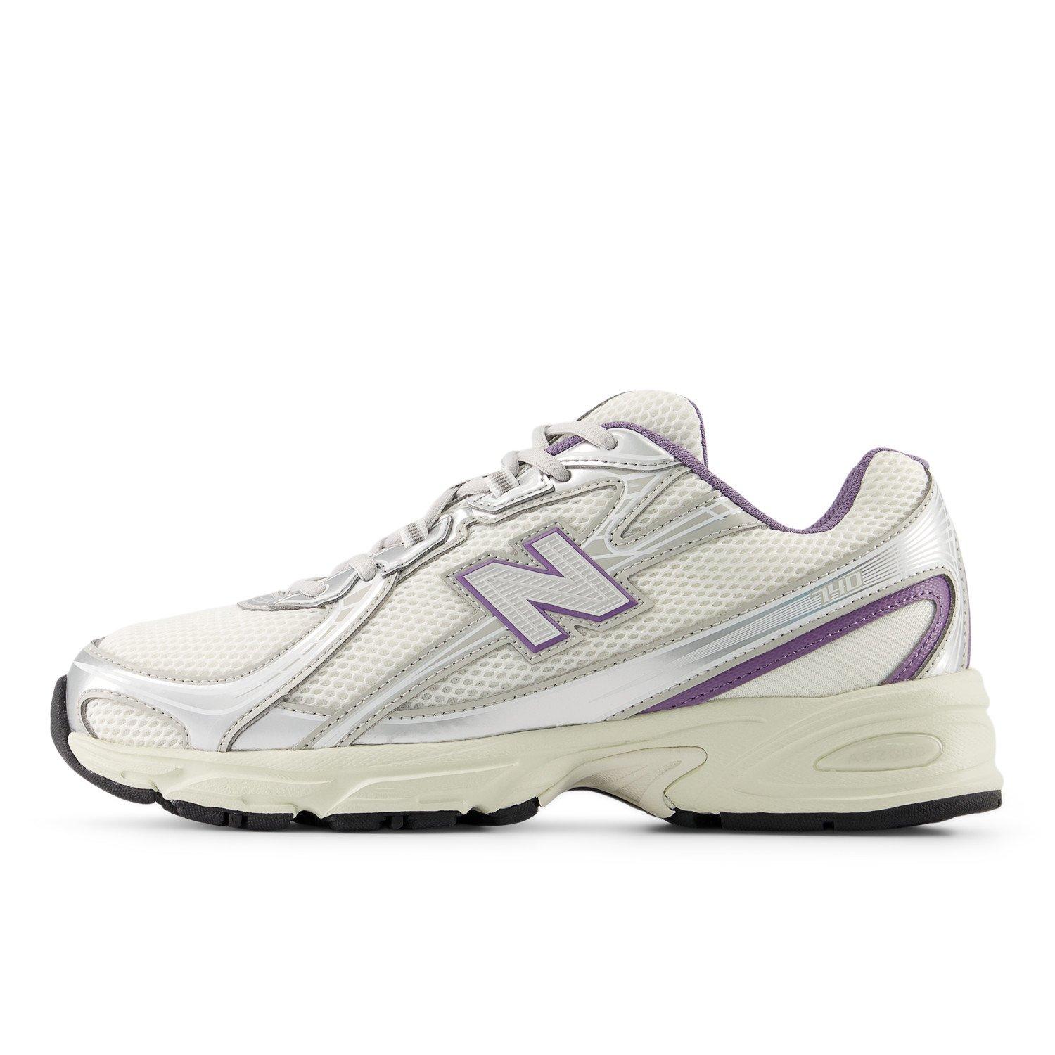 New Balance 740 "White/Lavender" Unisex Shoe - WHITE/LT PURPLE Thumbnail View 3
