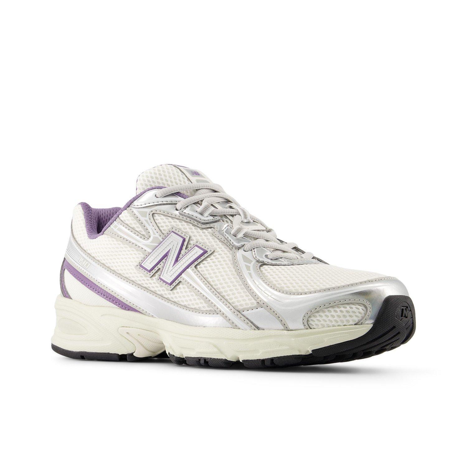New Balance 740 "White/Lavender" Unisex Shoe - WHITE/LT PURPLE Thumbnail View 8