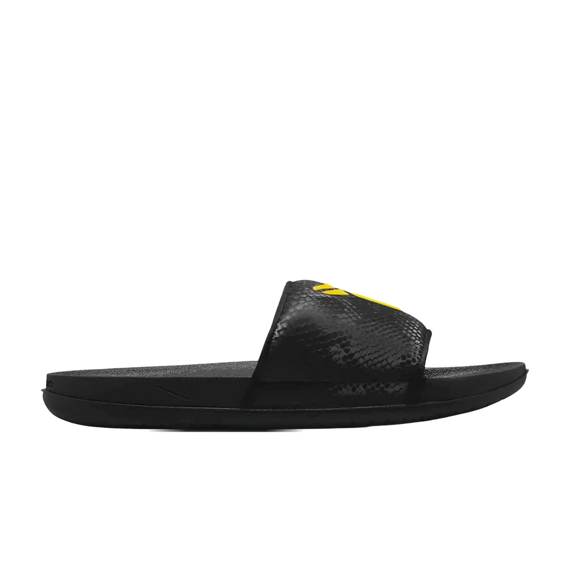 Nike Kobe Off Court "Black/University Gold" Unisex Slide - BLACK/GOLD Thumbnail View 1