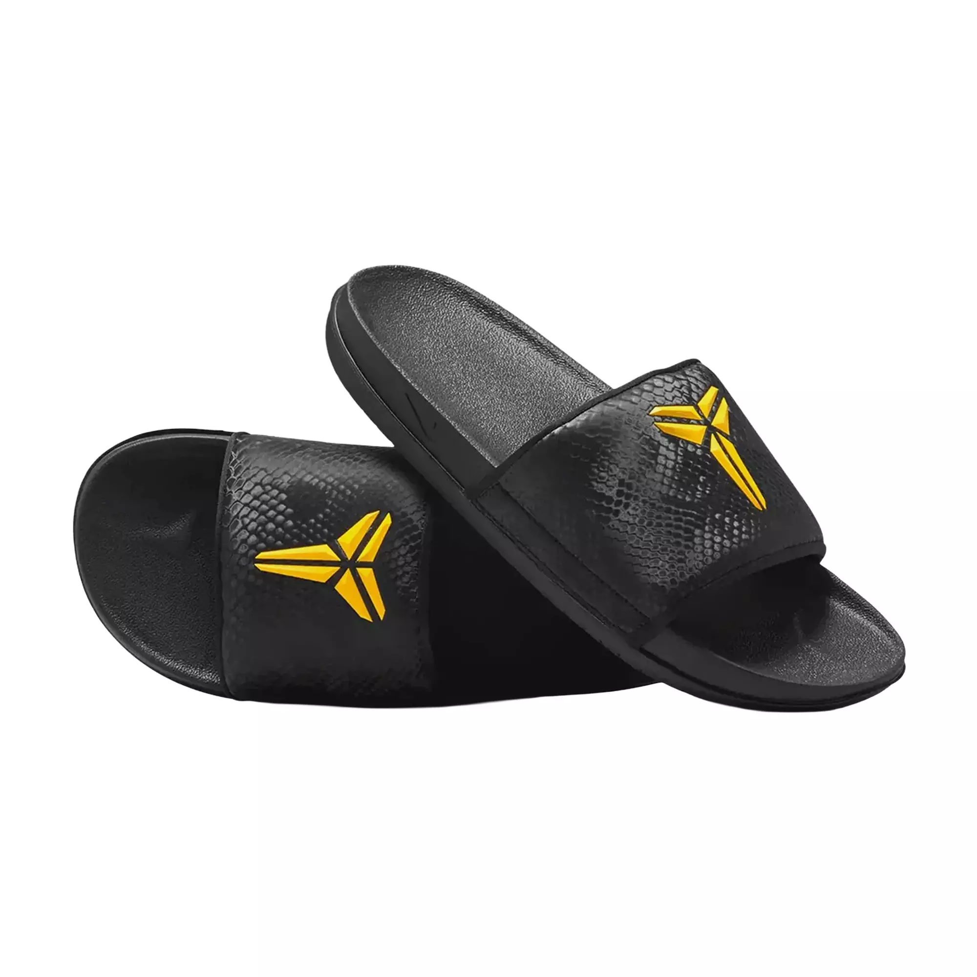 Nike Kobe Off Court "Black/University Gold" Unisex Slide - BLACK/GOLD