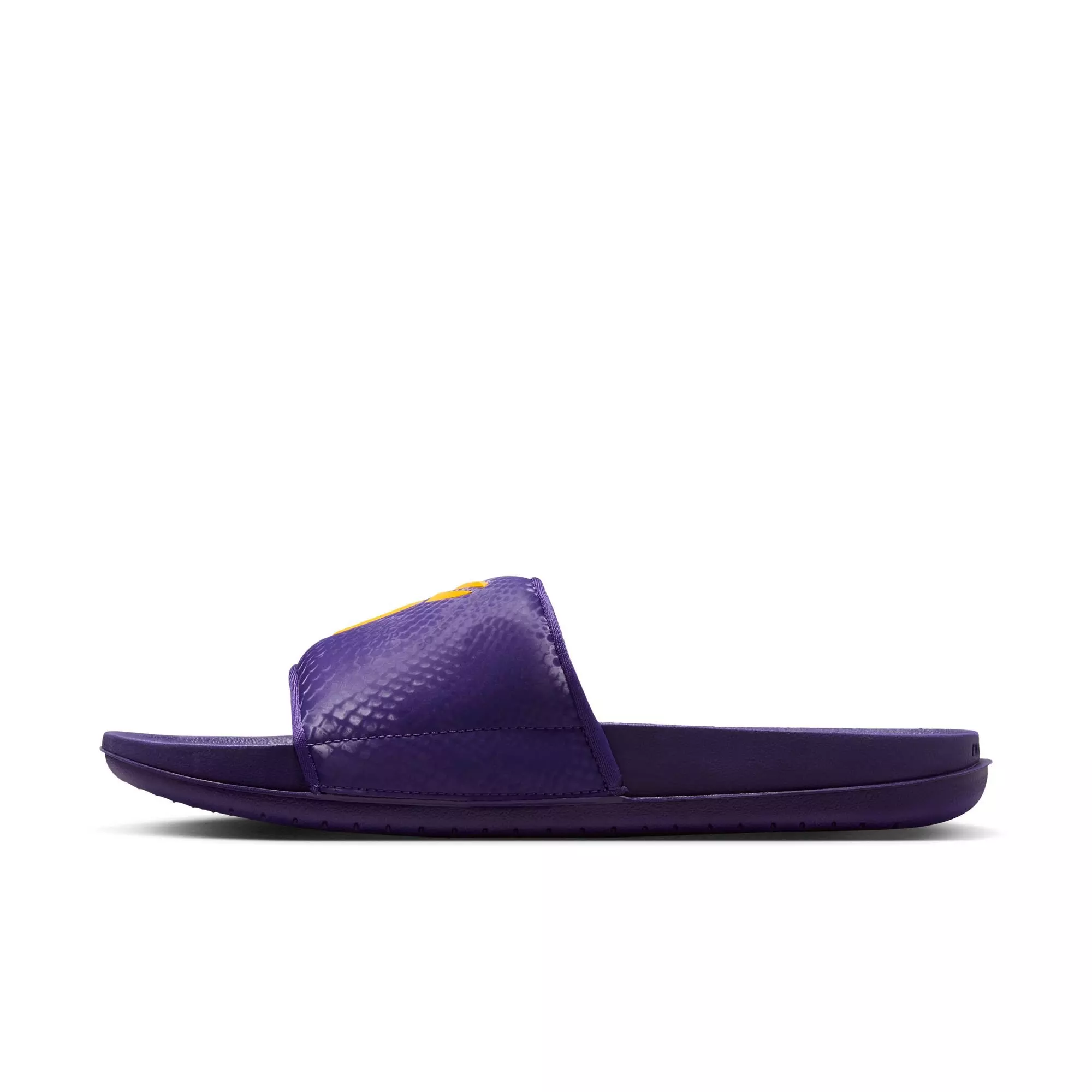 Nike Kobe Off Court "Court Purple/University Gold" Unisex Slide - PURPLE/GOLD