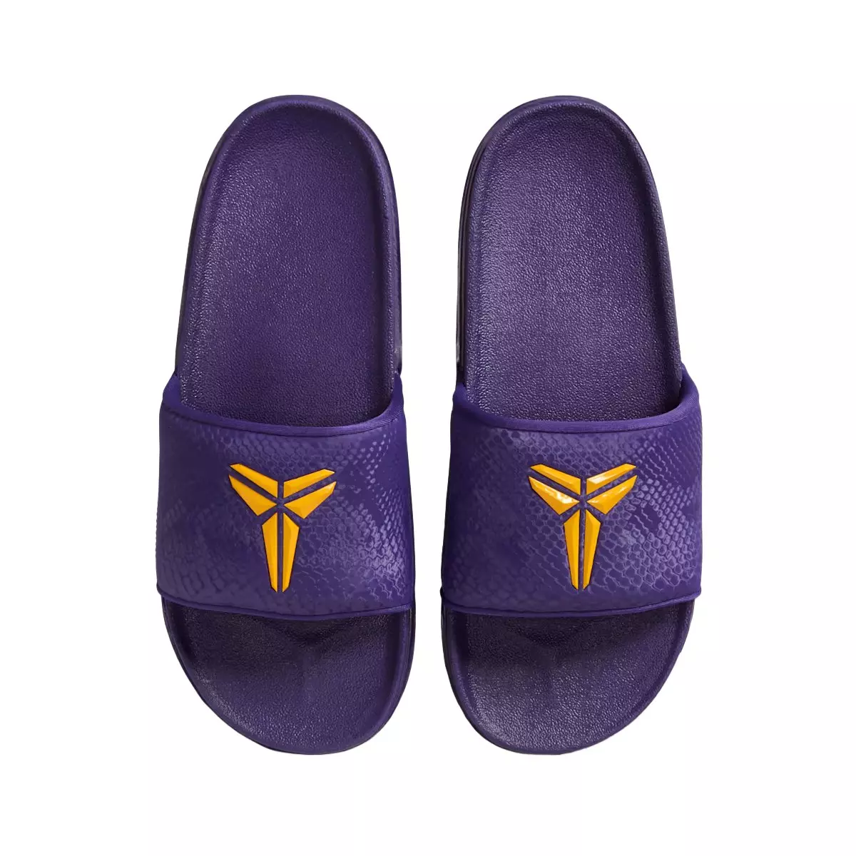 Nike Kobe Off Court "Court Purple/University Gold" Unisex Slide - PURPLE/GOLD
