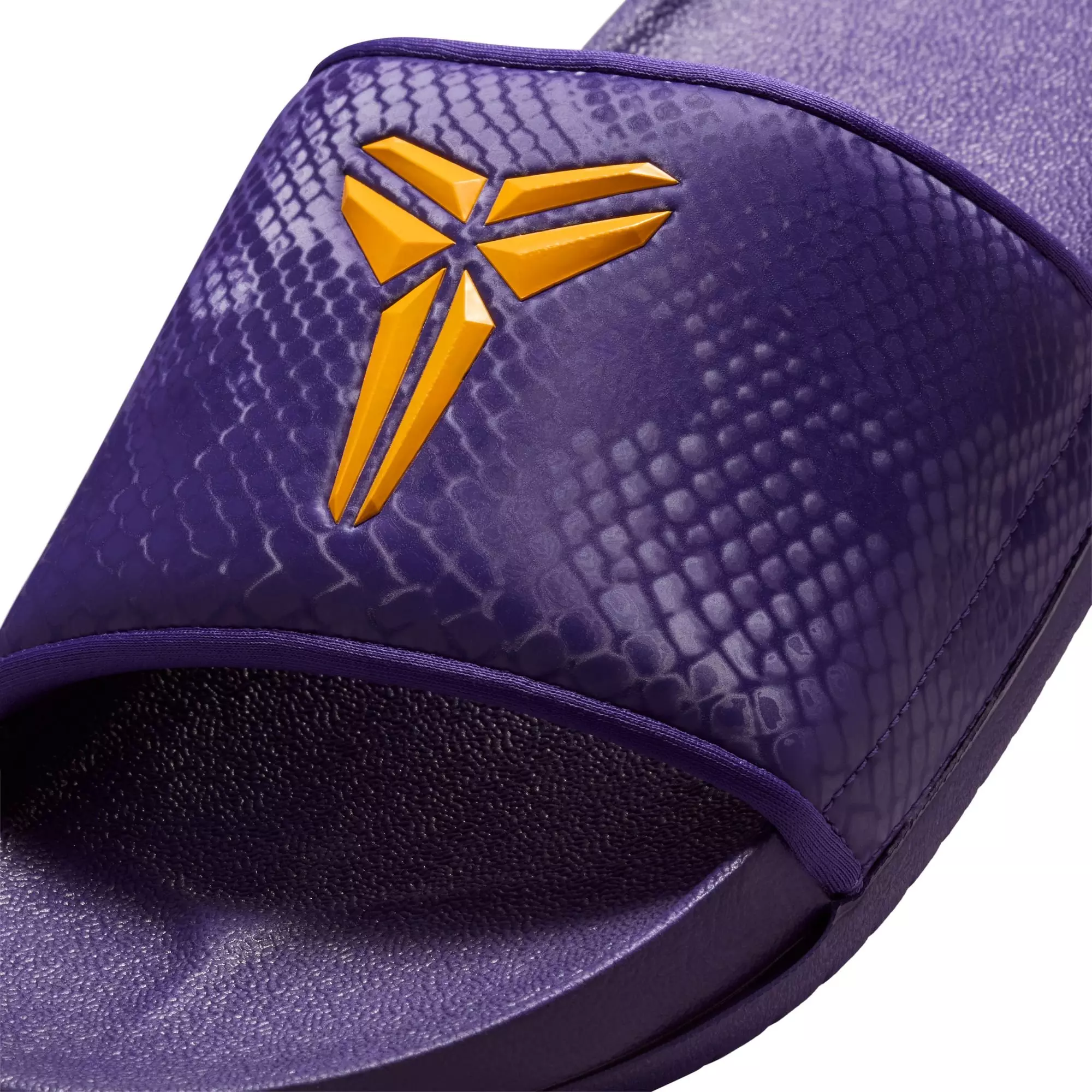 Nike Kobe Off Court "Court Purple/University Gold" Unisex Slide - PURPLE/GOLD